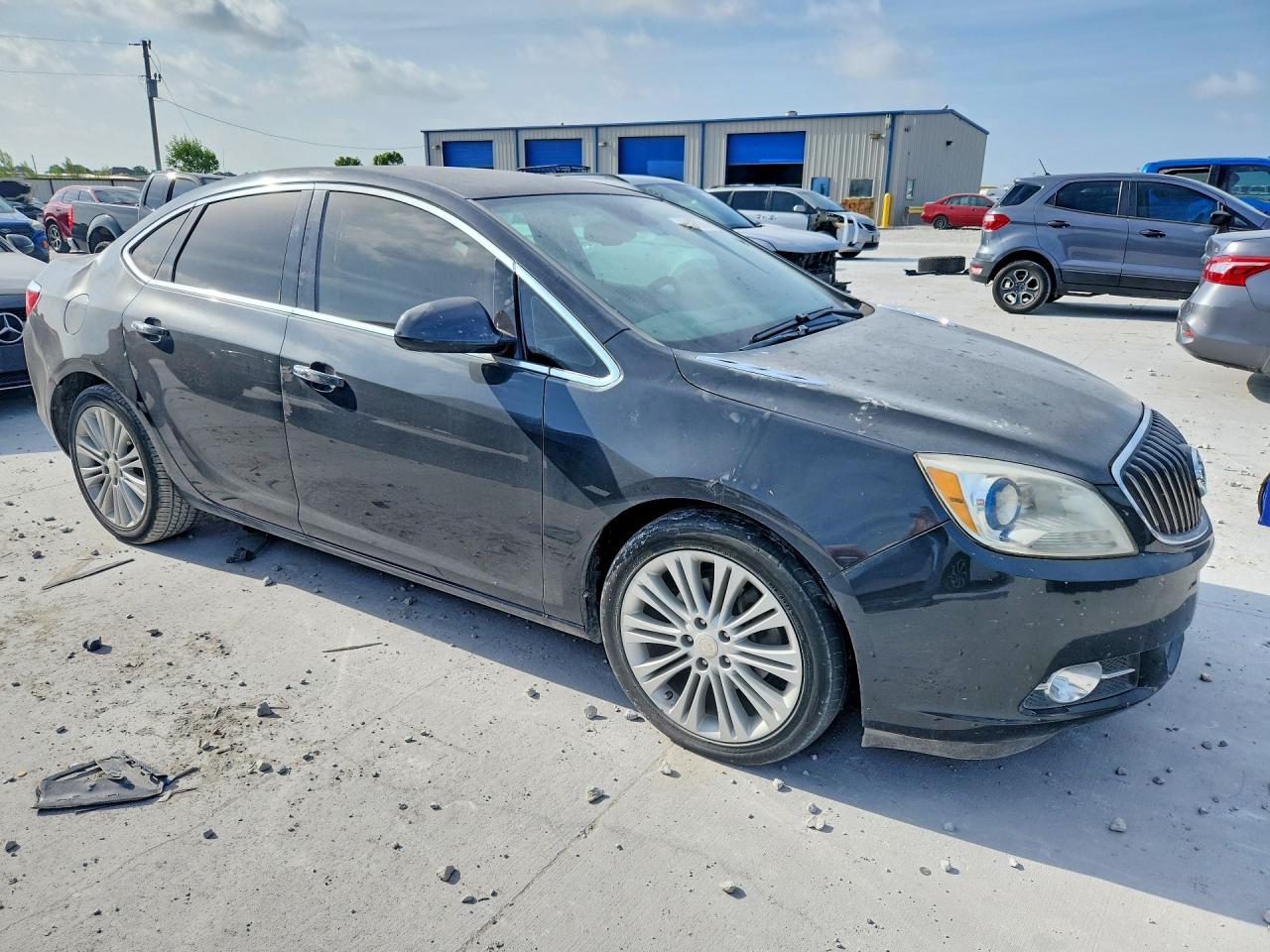 2014 Buick Verano Black vin: 1G4PP5SK4E4155524