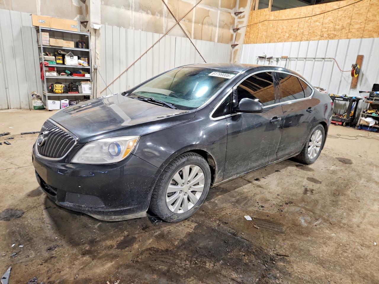 2015 Buick Verano Black vin: 1G4PP5SK4F4144430
