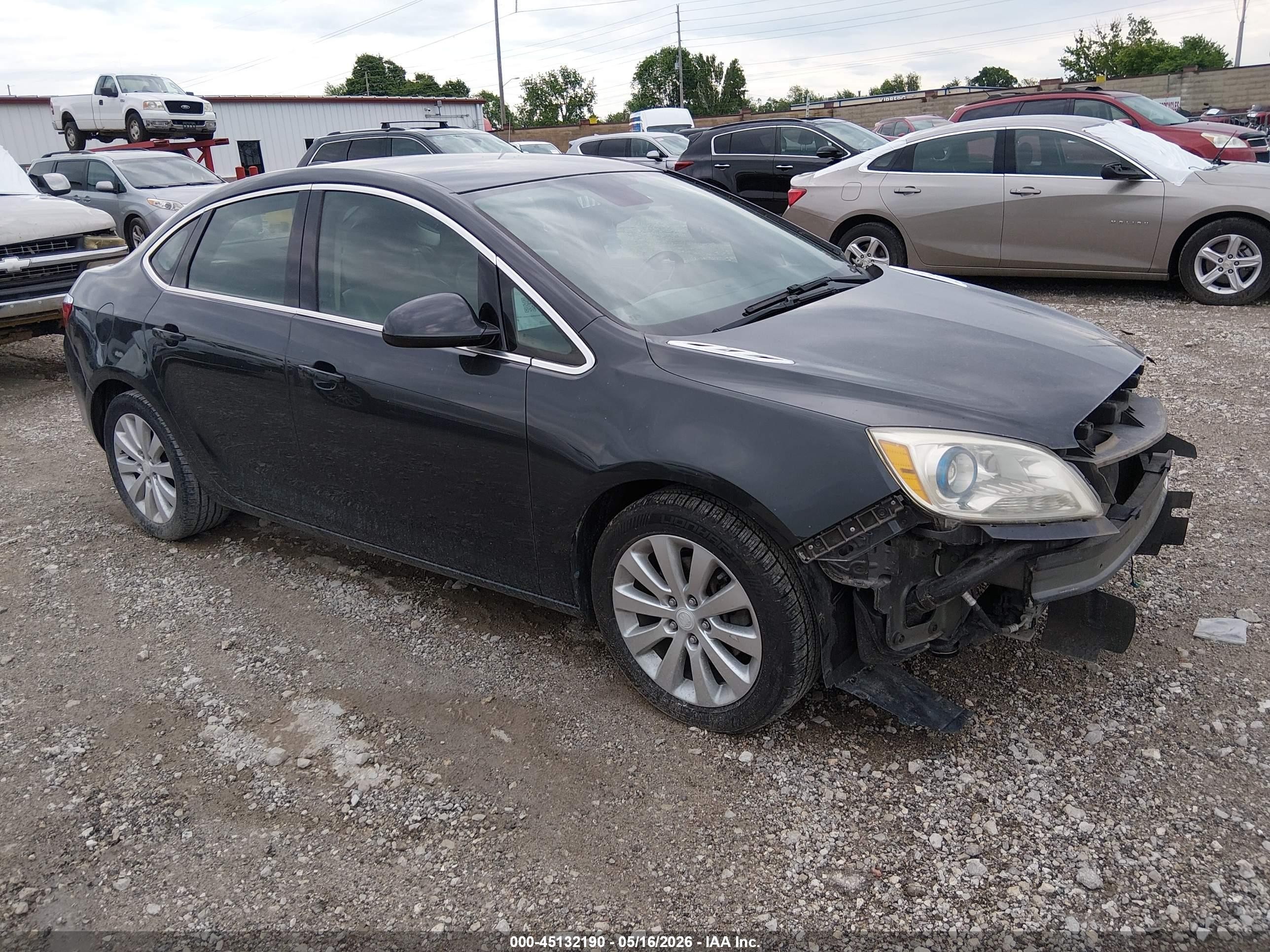 2015 Buick Verano   Black vin: 1G4PP5SK4F4174222