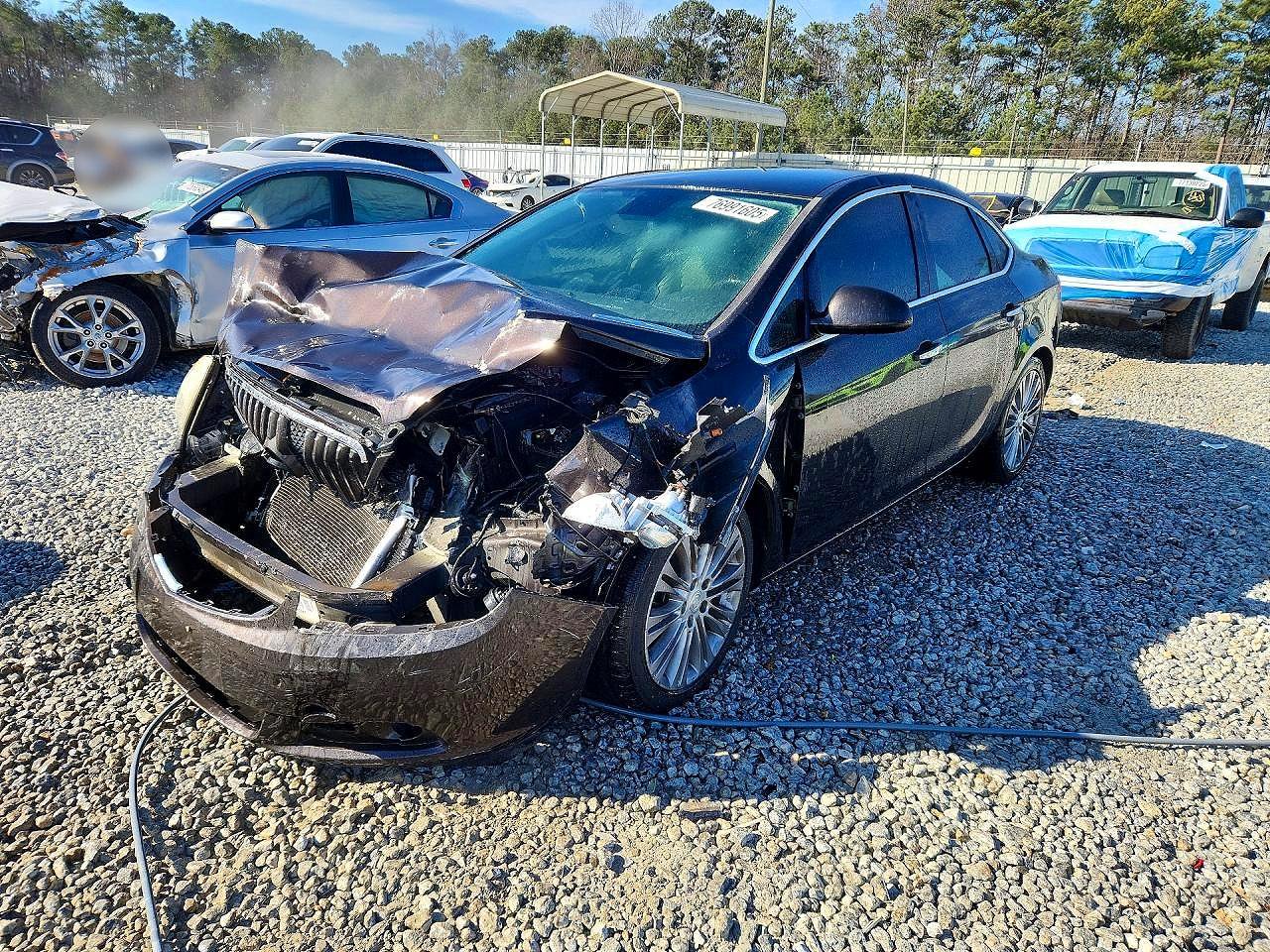 2013 Buick Verano Brown vin: 1G4PP5SK5D4170872