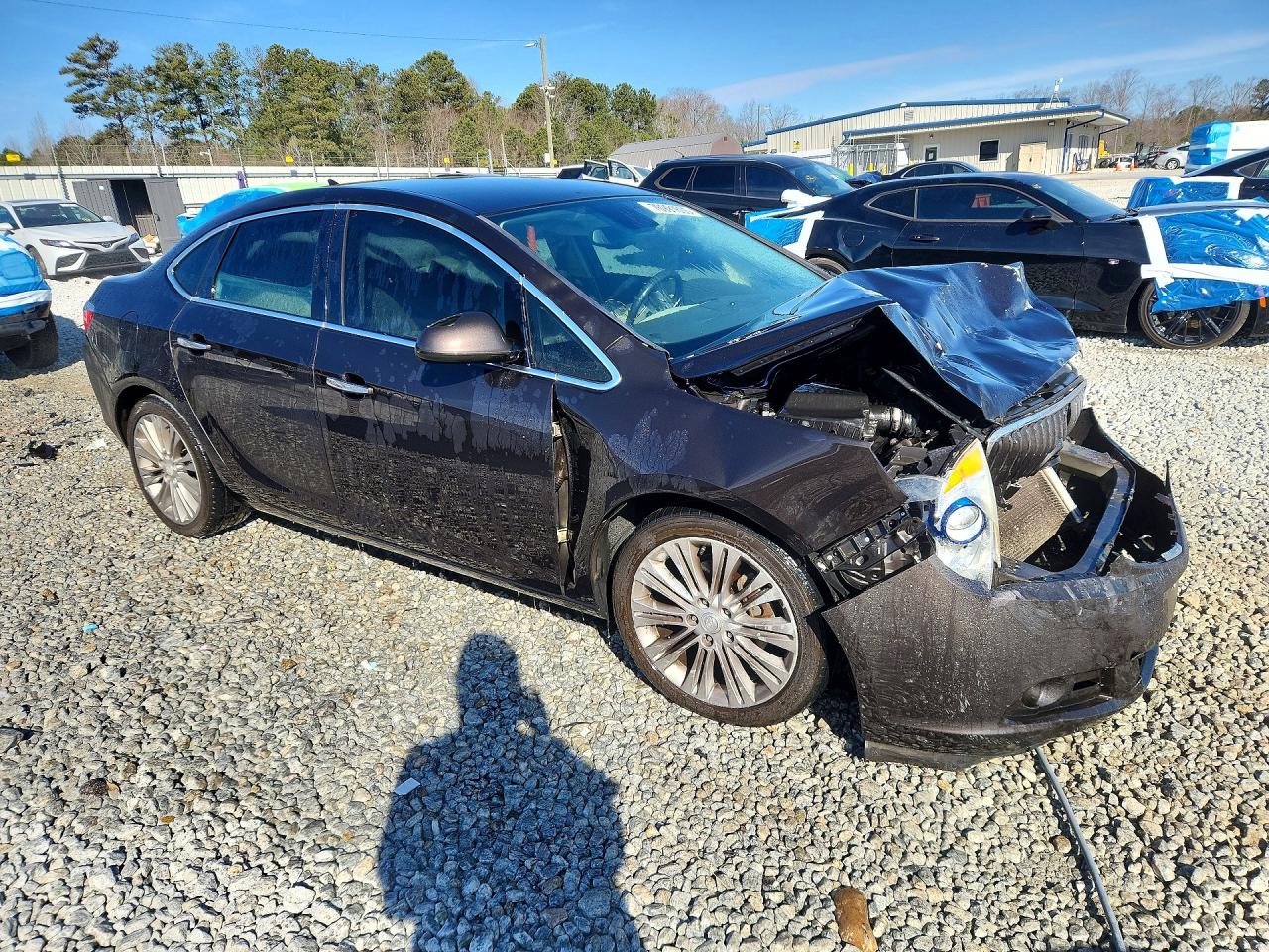 2013 Buick Verano Brown vin: 1G4PP5SK5D4170872