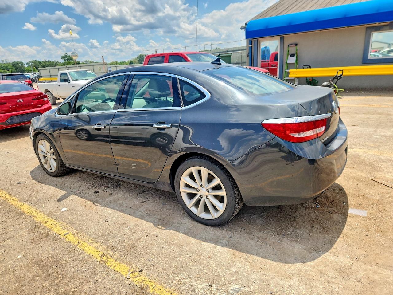 2014 Buick Verano Gray vin: 1G4PP5SK5E4121219
