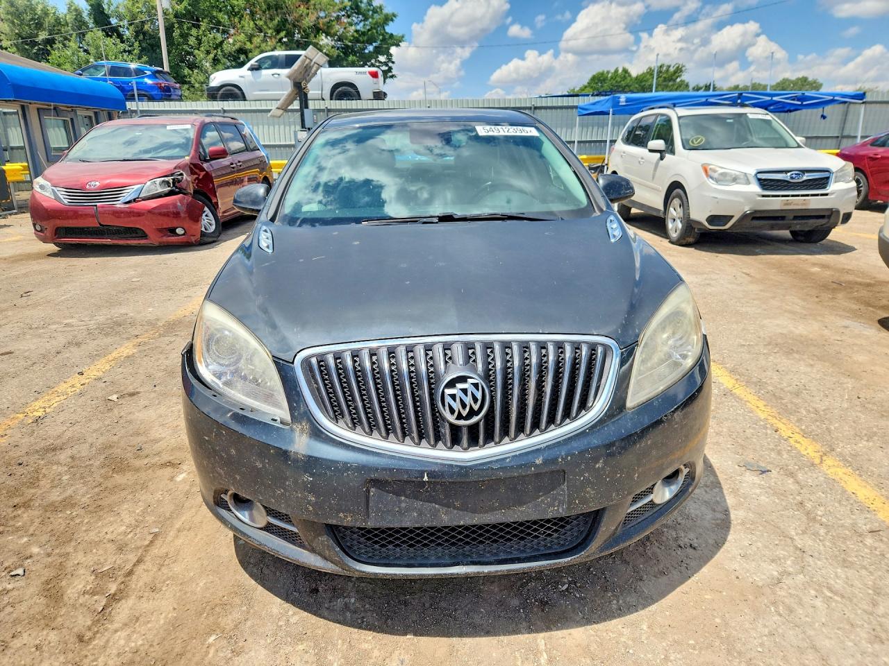 2014 Buick Verano Gray vin: 1G4PP5SK5E4121219