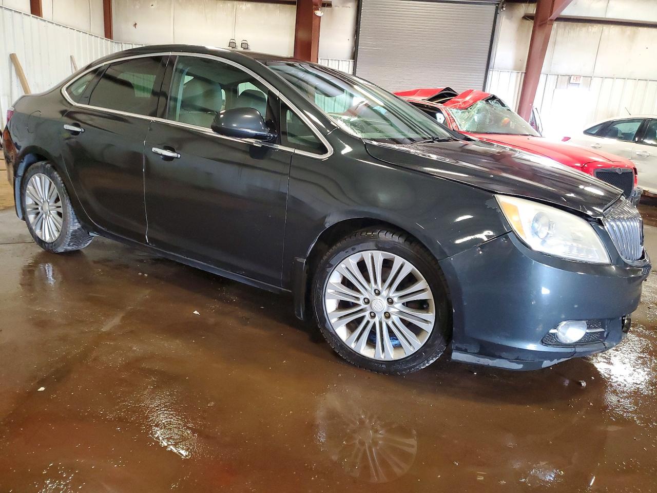 2014 Buick Verano Серый vin: 1G4PP5SK5E4153278