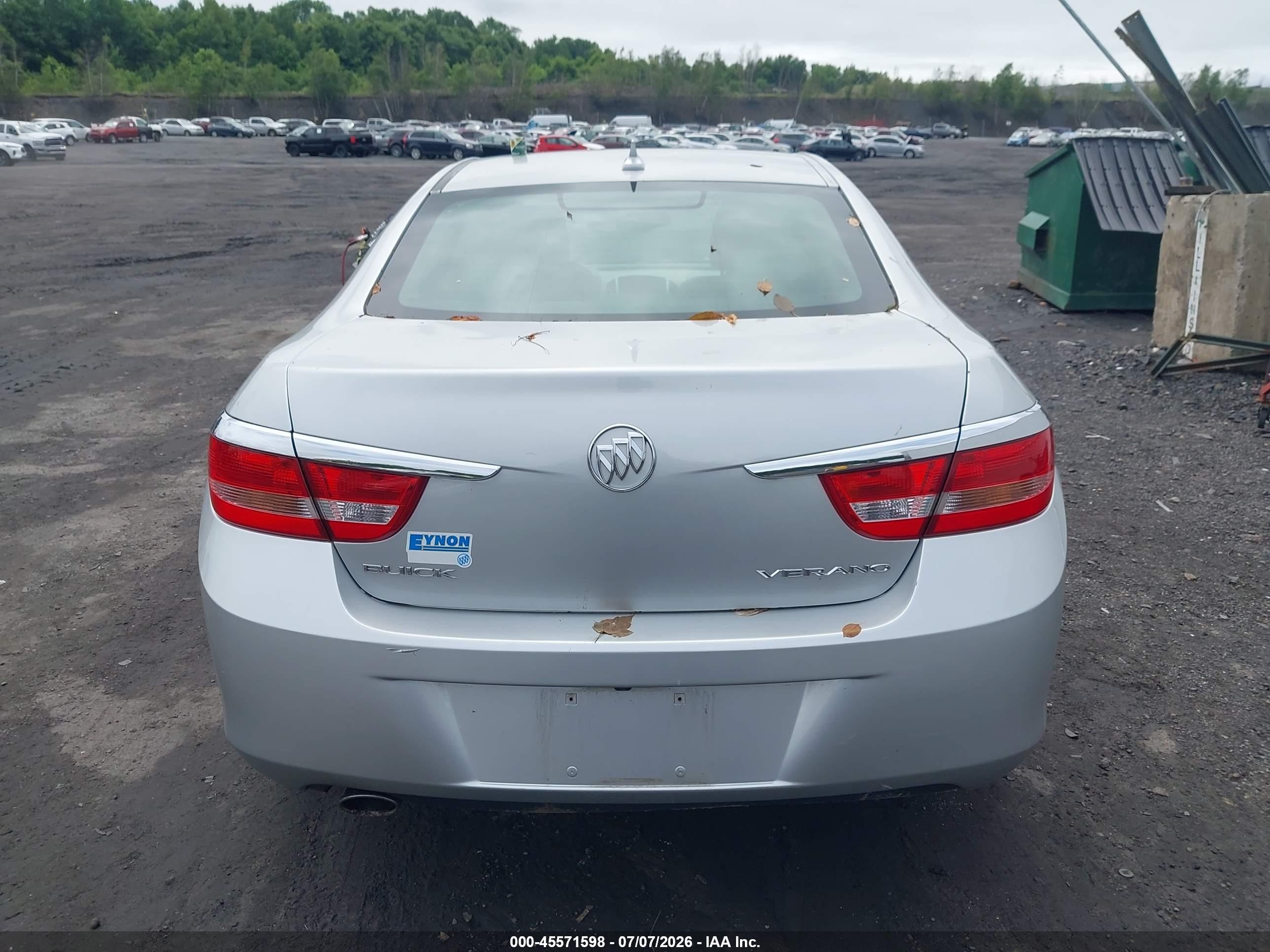 2014 Buick Verano   Silver vin: 1G4PP5SK5E4157914