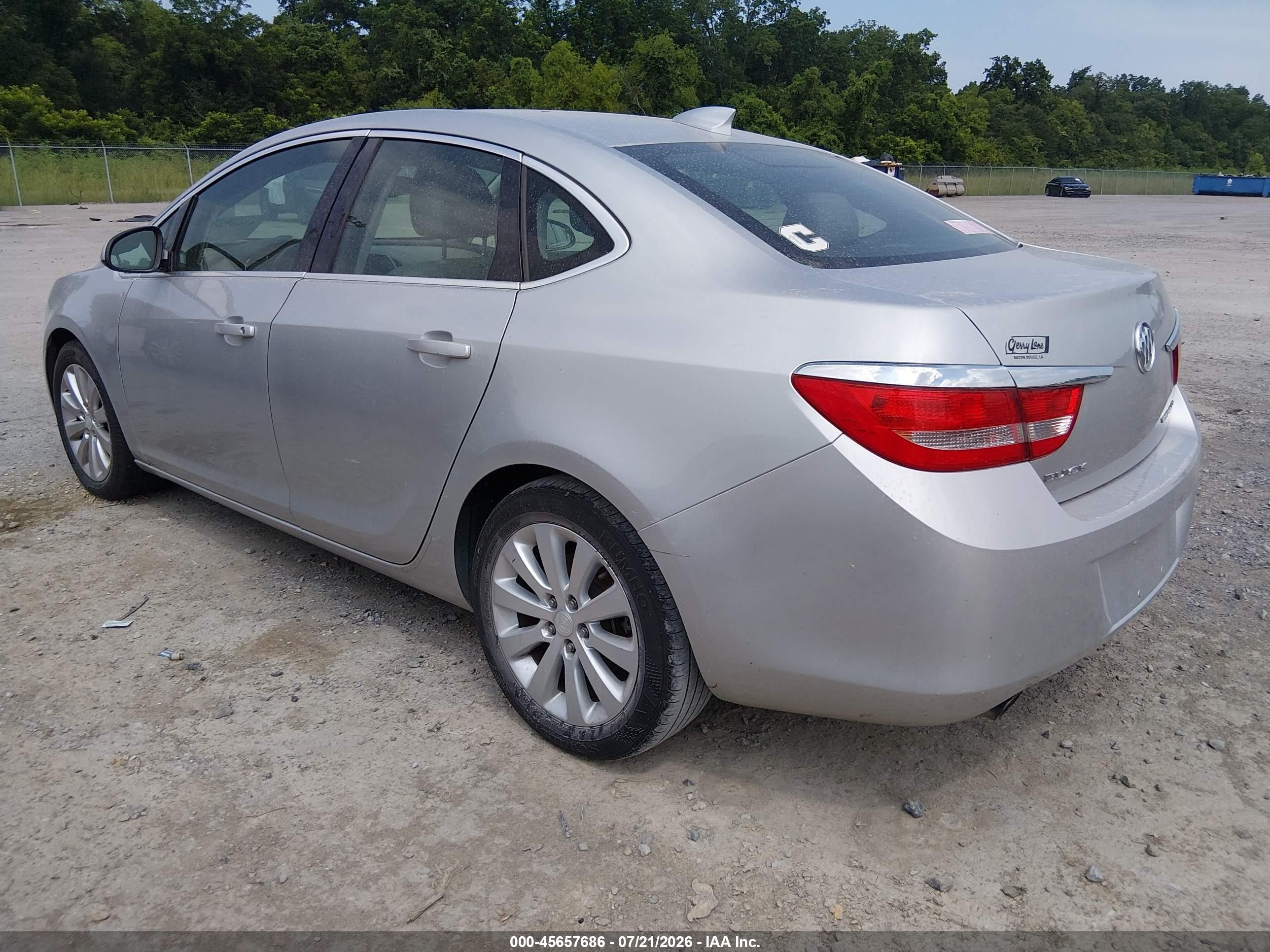 2015 Buick Verano   Silver vin: 1G4PP5SK5F4160202
