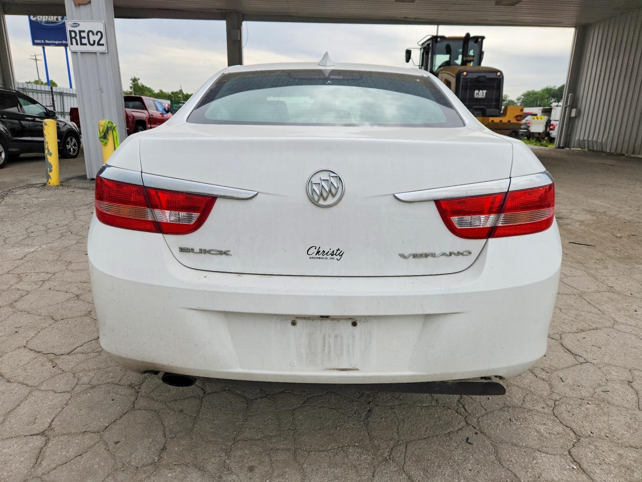 2015 Buick Verano White vin: 1G4PP5SK5F4179347