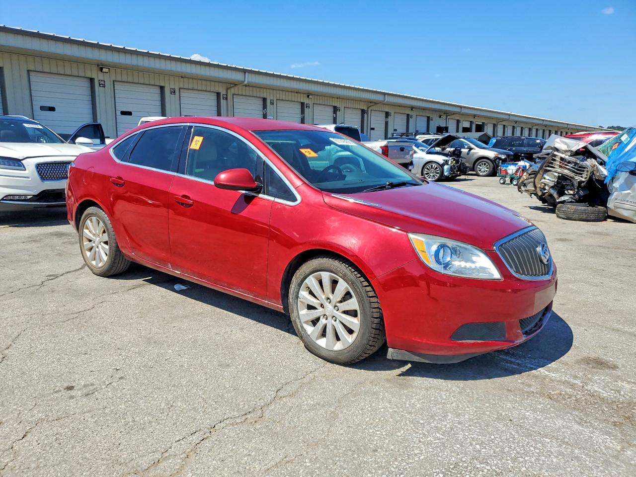 2015 Buick Verano Red vin: 1G4PP5SK5F4196259