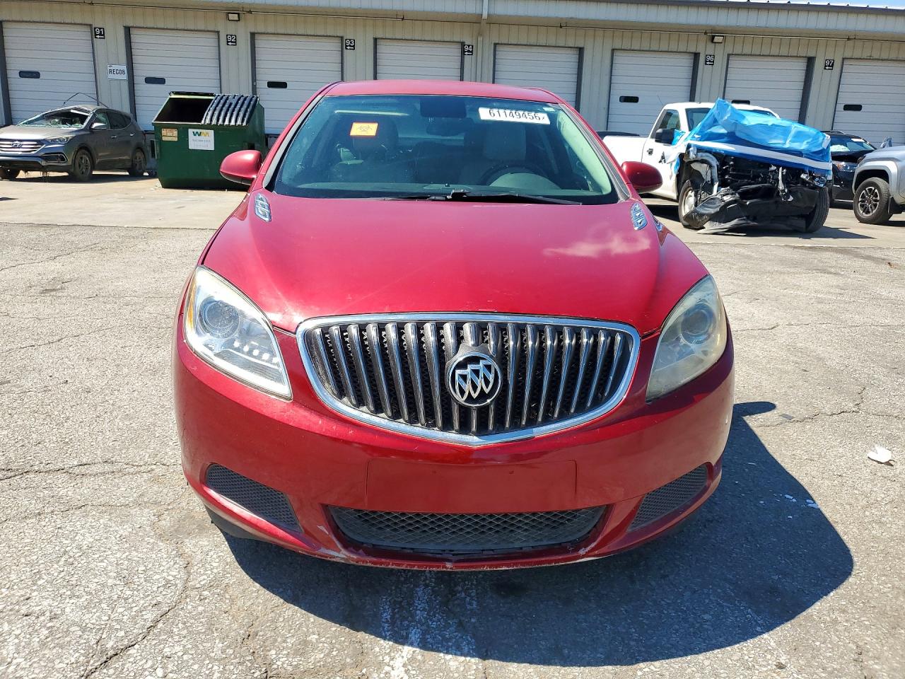2015 Buick Verano Red vin: 1G4PP5SK5F4196259