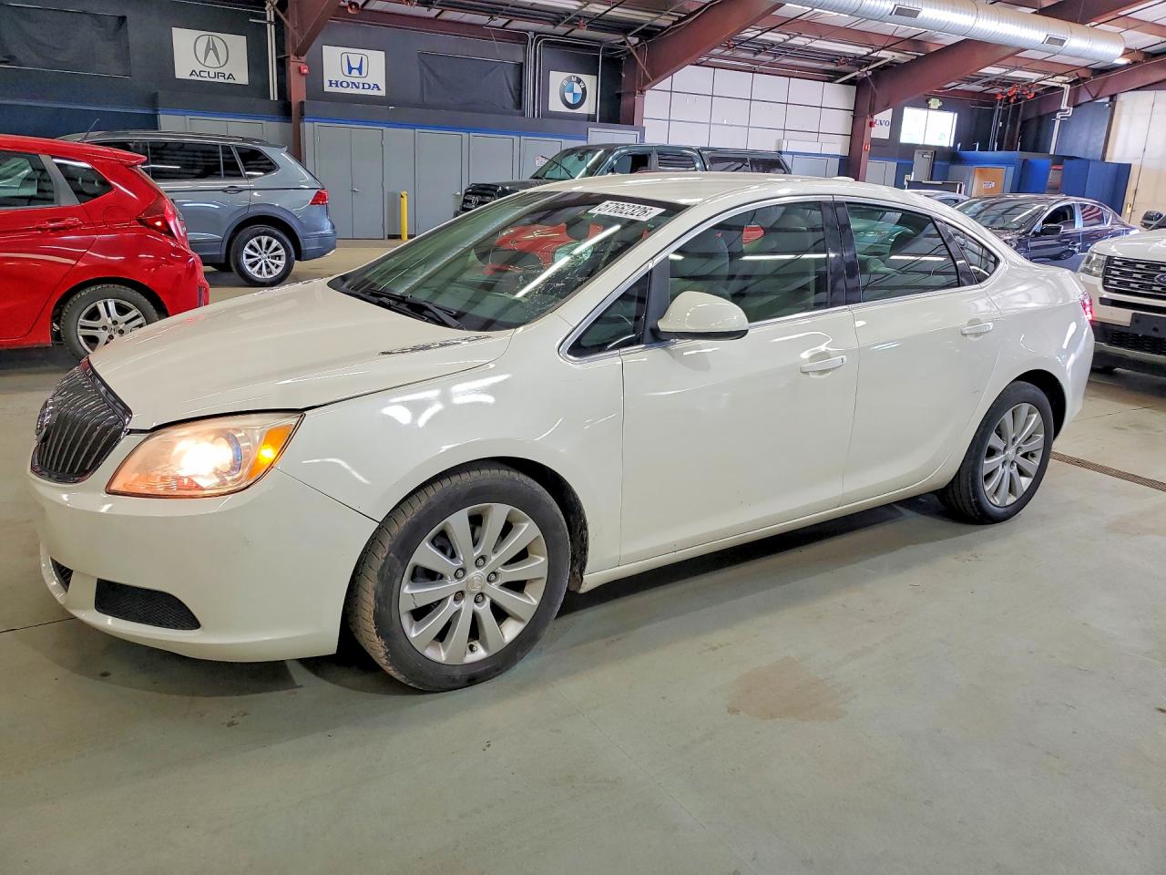 2015 Buick Verano White vin: 1G4PP5SK5F4200374