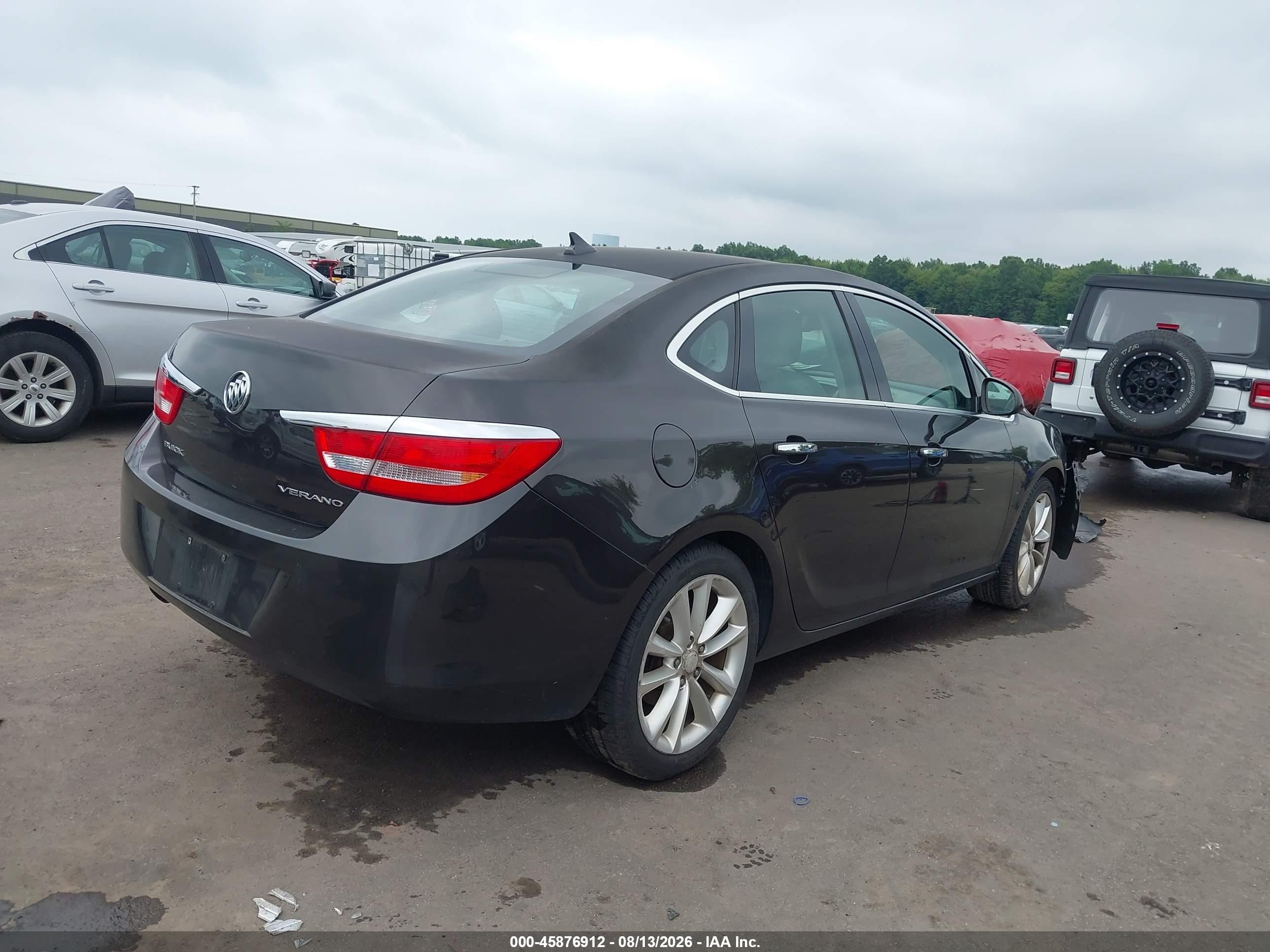 2012 Buick Verano   Gray vin: 1G4PP5SK6C4192104