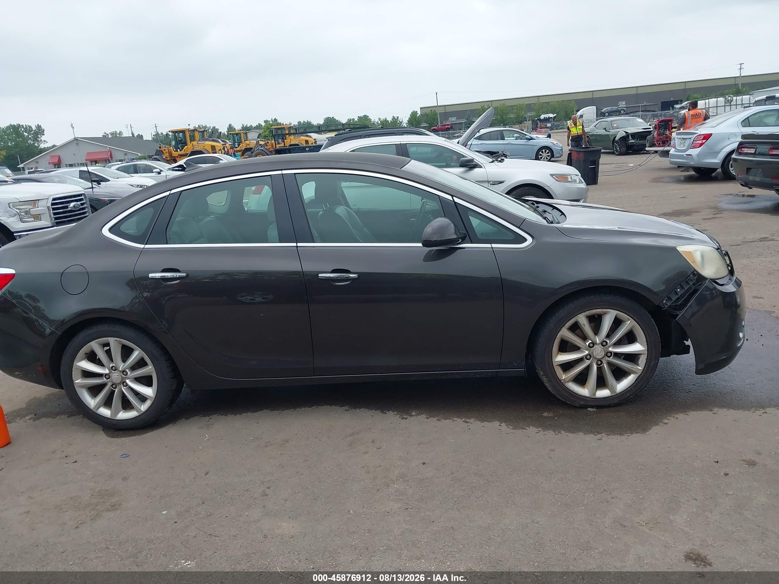 2012 Buick Verano   Gray vin: 1G4PP5SK6C4192104