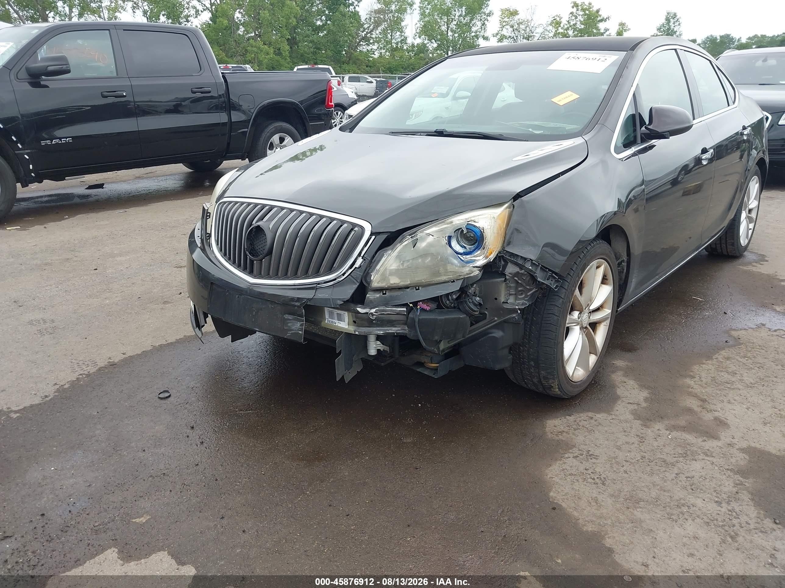 2012 Buick Verano   Gray vin: 1G4PP5SK6C4192104