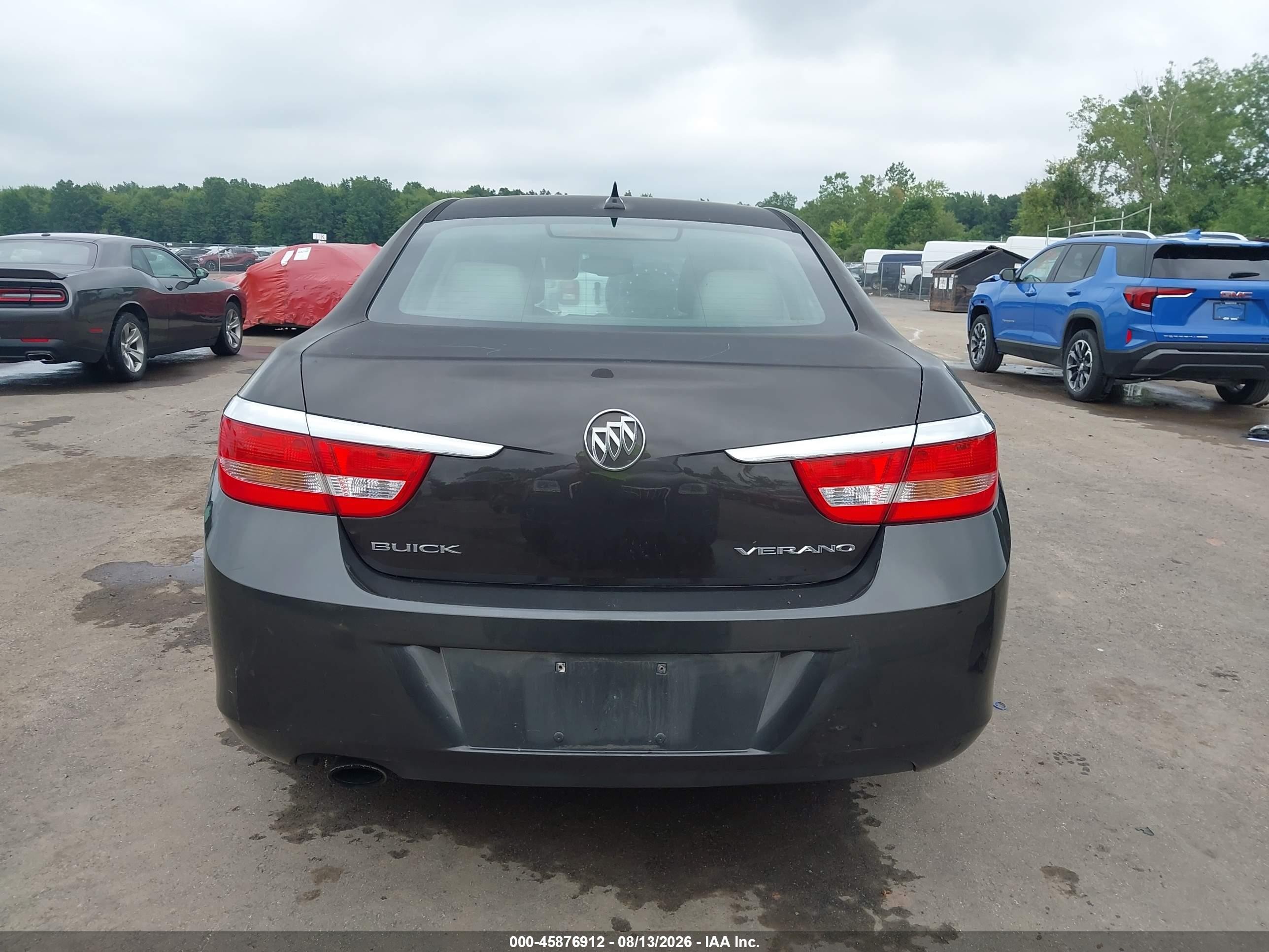 2012 Buick Verano   Gray vin: 1G4PP5SK6C4192104