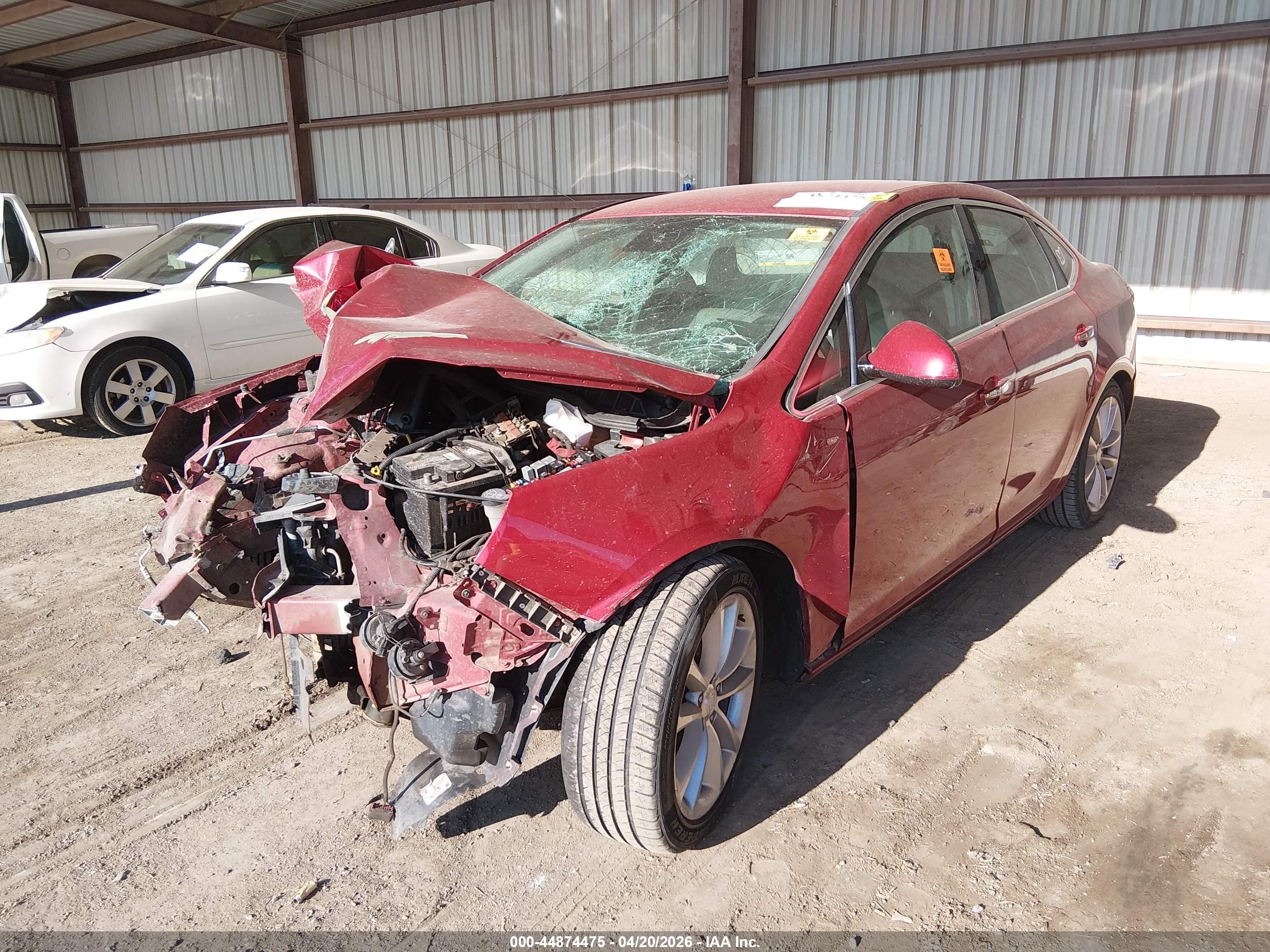 2012 Buick Verano   Red vin: 1G4PP5SK6C4210682