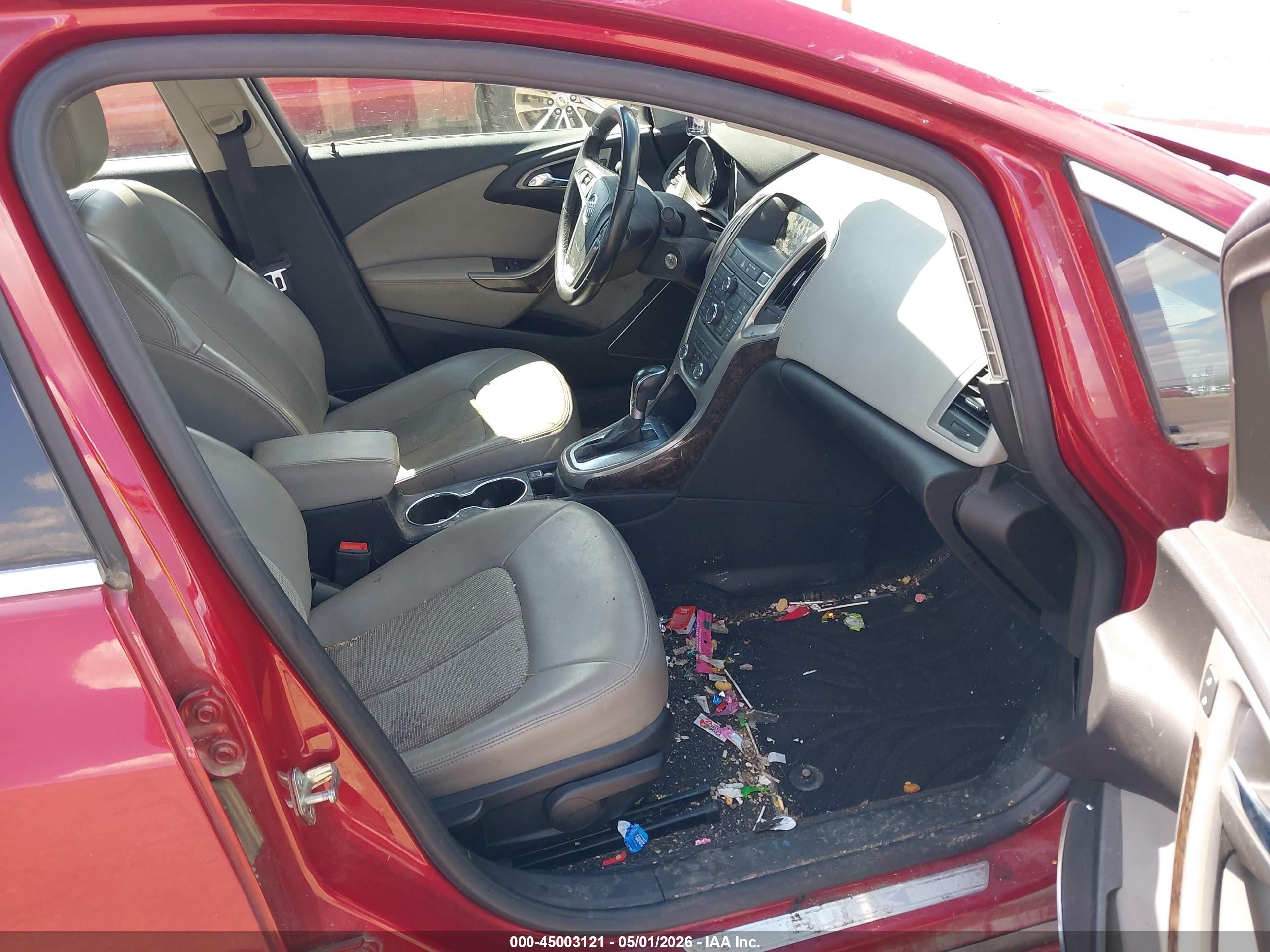 2012 Buick Verano   Red vin: 1G4PP5SK6C4222248