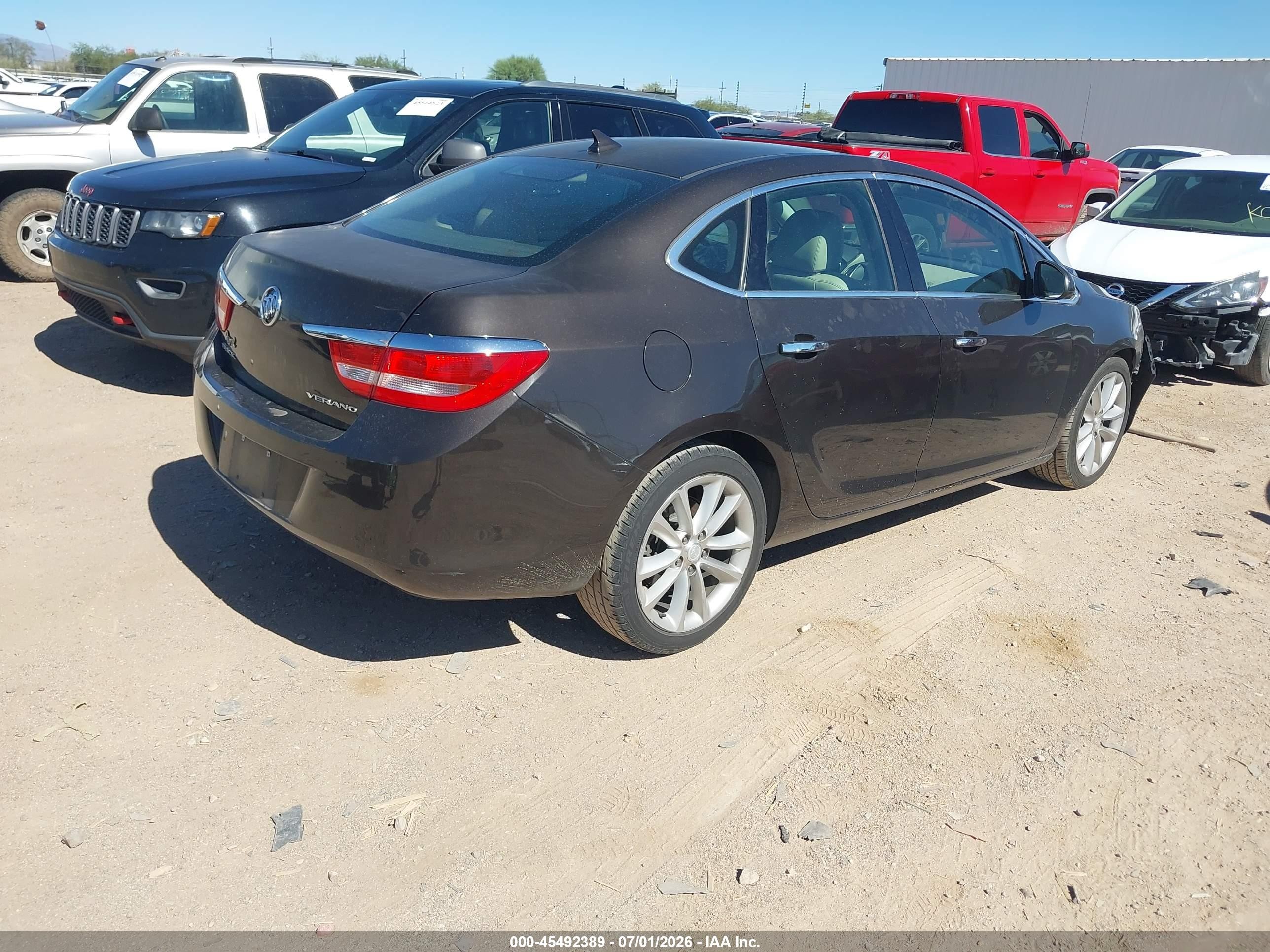 2012 Buick Verano   Dark Brown vin: 1G4PP5SK6C4226879
