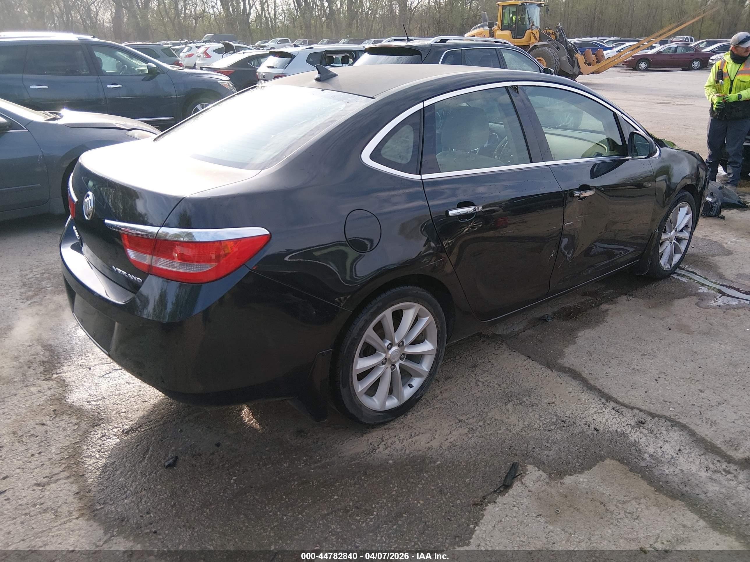 2013 Buick Verano   Black vin: 1G4PP5SK6D4118456