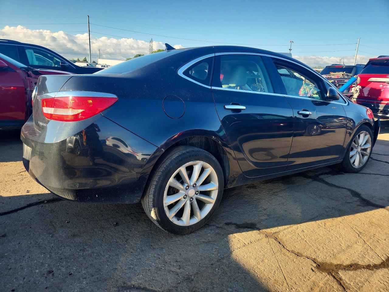 2013 Buick Verano Black vin: 1G4PP5SK6D4158990