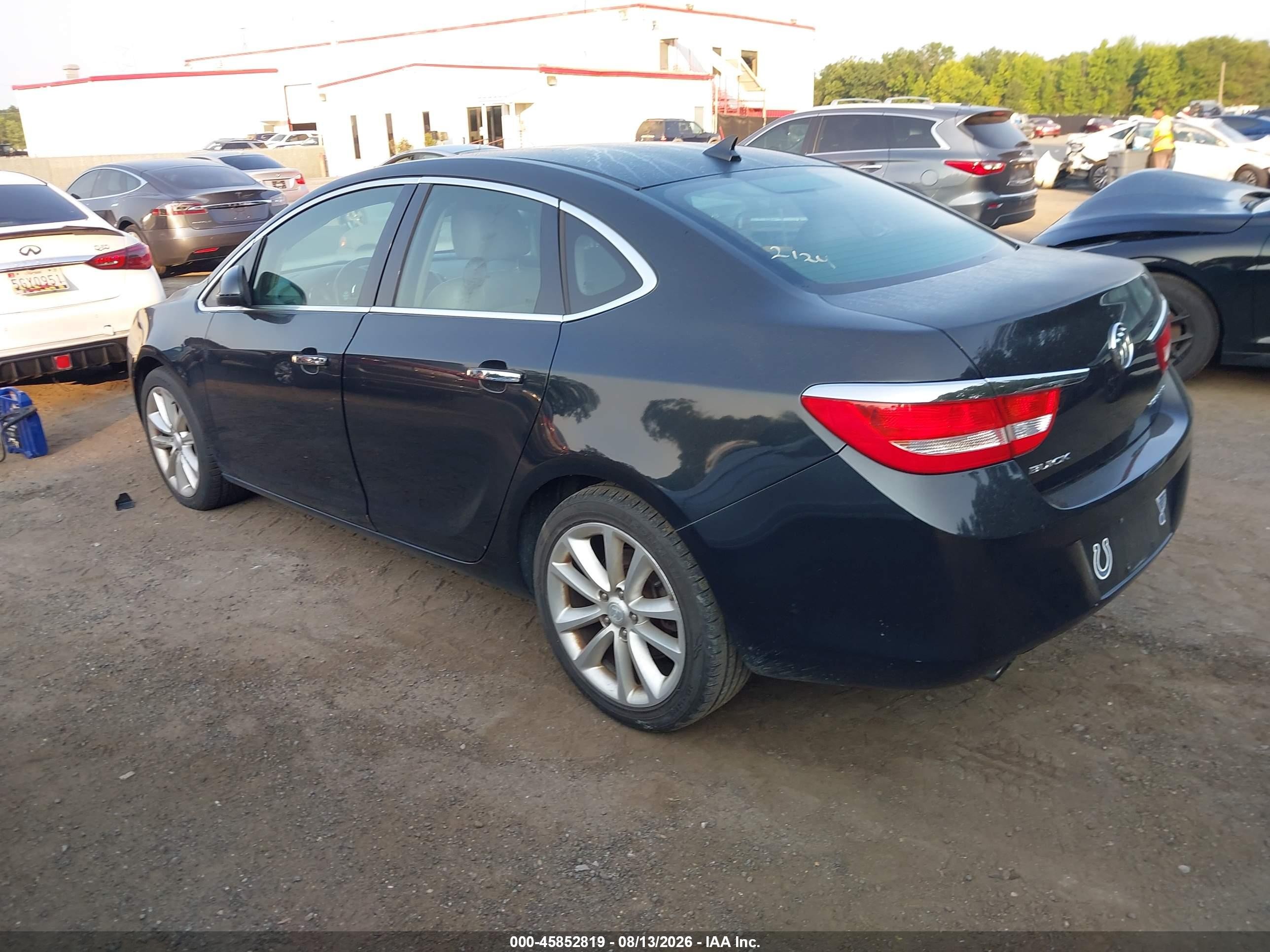 2013 Buick Verano Black vin: 1G4PP5SK6D4160111