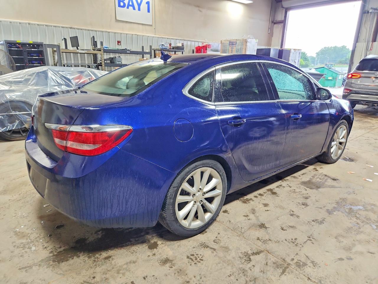 2013 Buick Verano Синий vin: 1G4PP5SK6D4220453