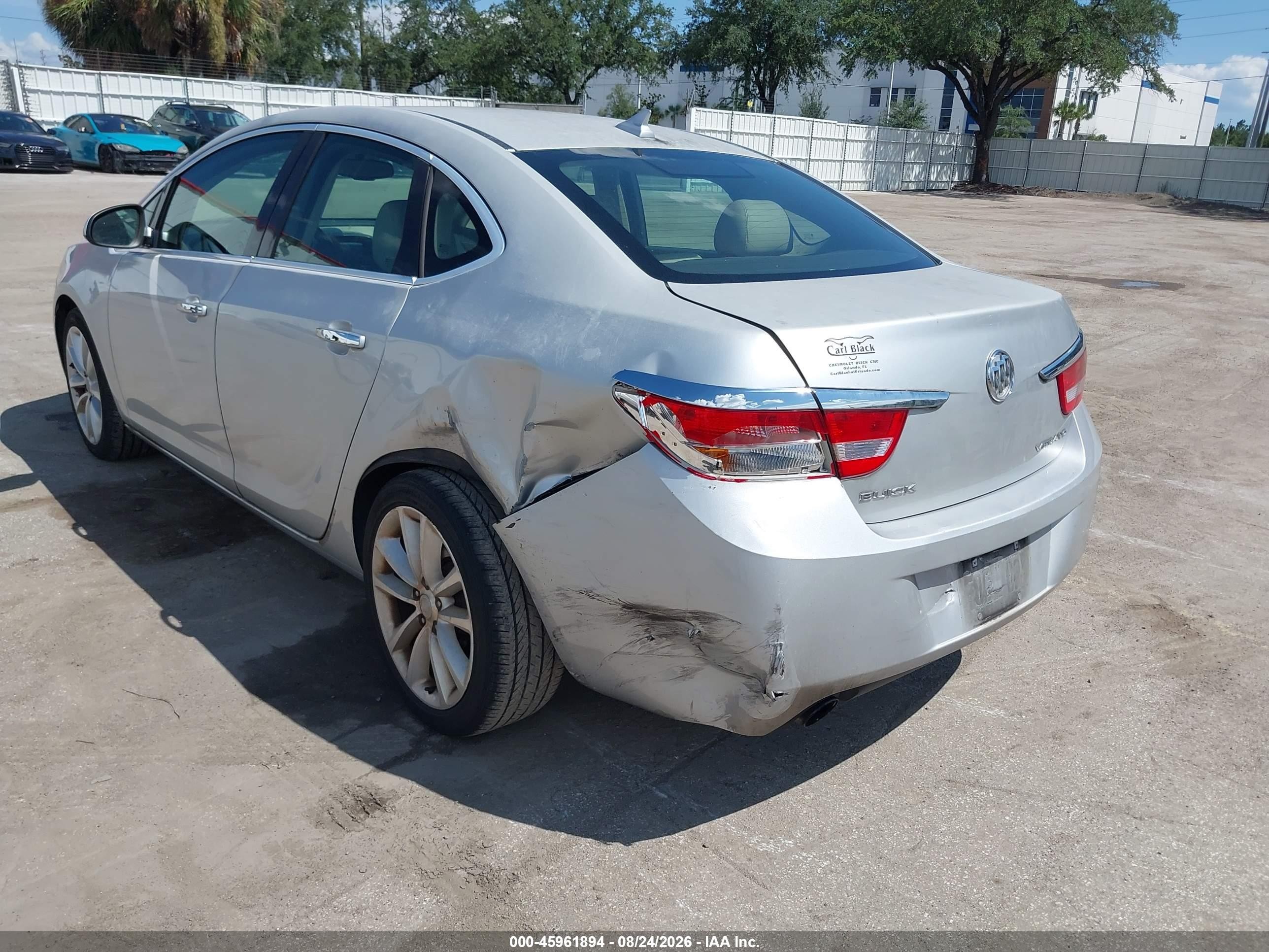 2013 Buick Verano   Silver vin: 1G4PP5SK6D4230819