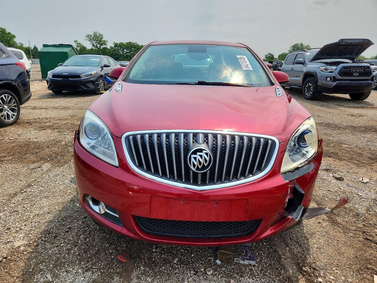 2013 Buick Verano Красный vin: 1G4PP5SK6D4248219