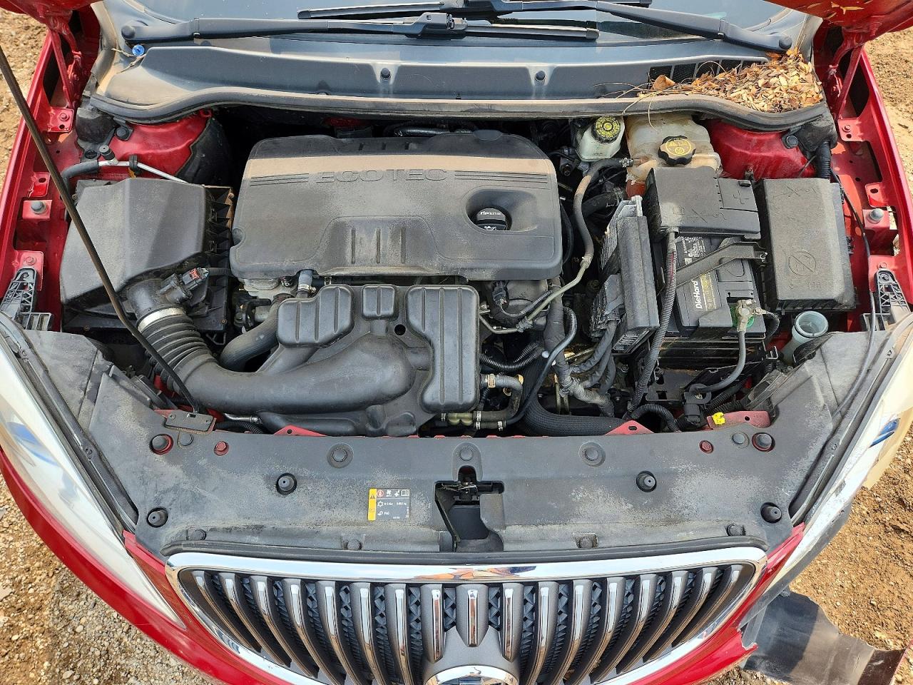 2013 Buick Verano Красный vin: 1G4PP5SK6D4248219