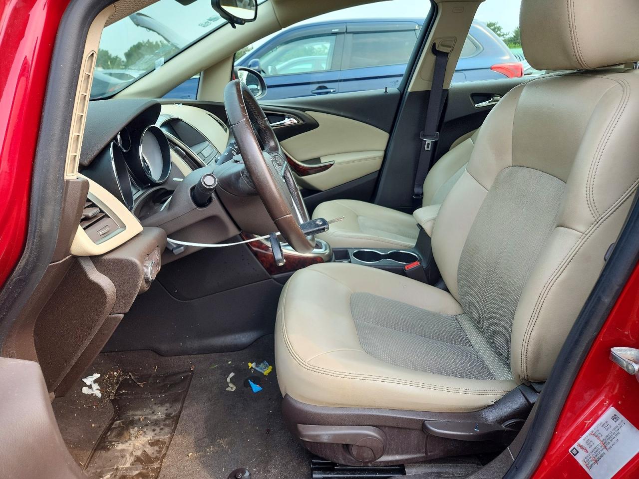 2013 Buick Verano Красный vin: 1G4PP5SK6D4248219