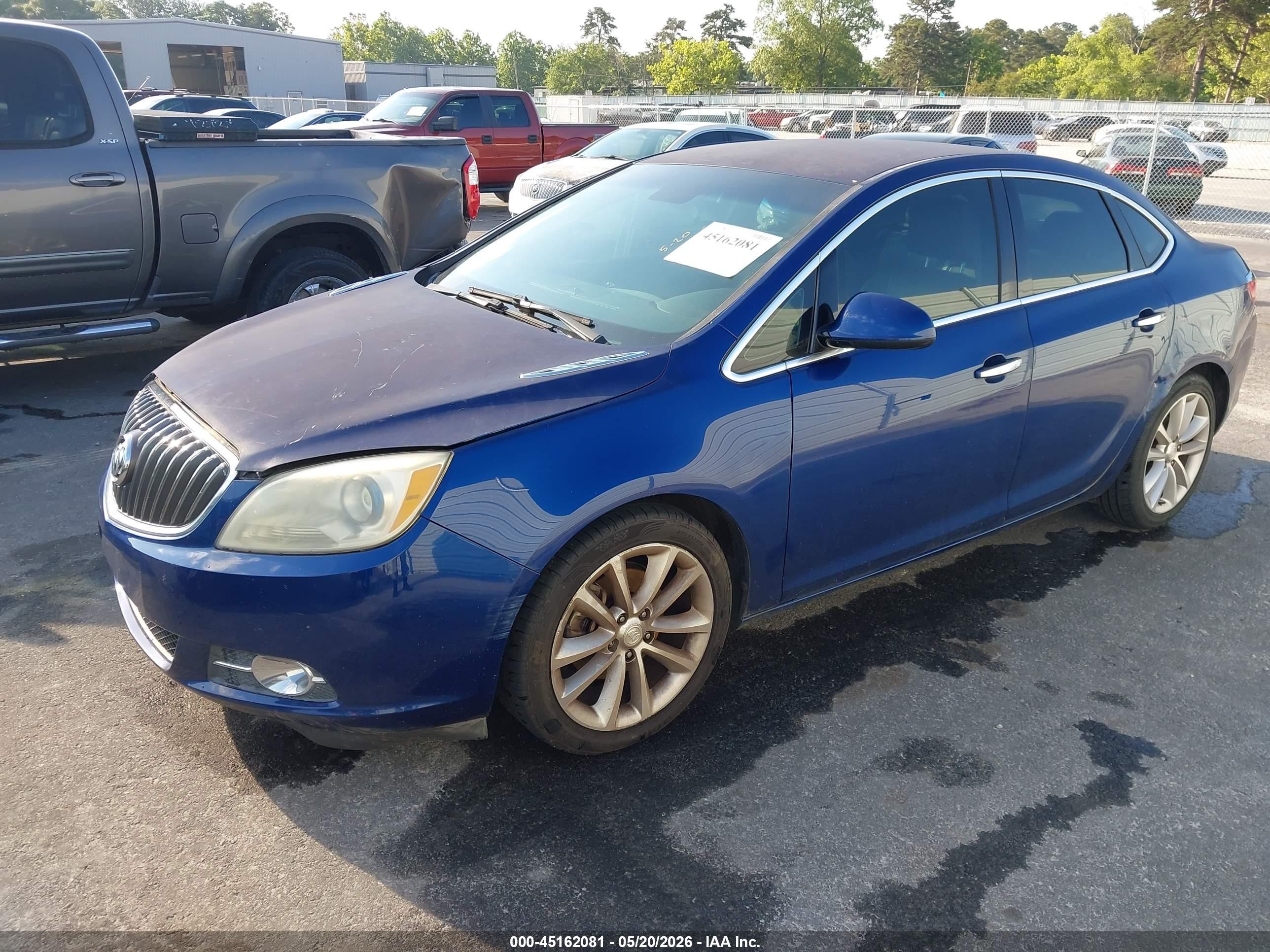 2013 Buick Verano   Blue vin: 1G4PP5SK6D4253484