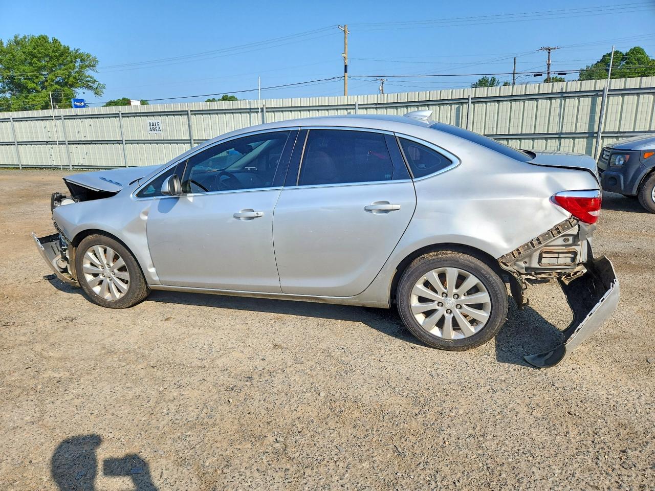 2015 Buick Verano Silver vin: 1G4PP5SK6F4134403