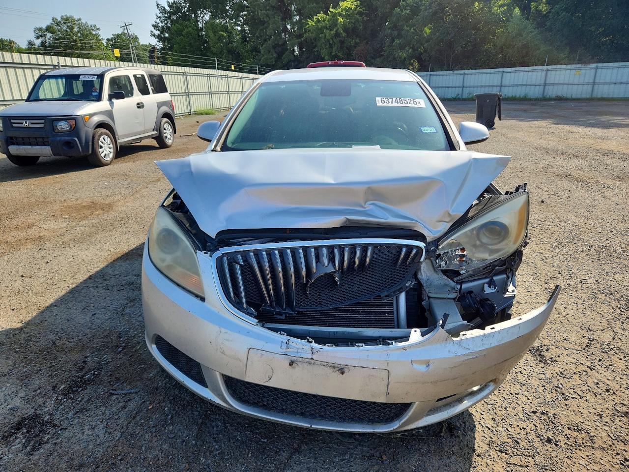 2015 Buick Verano Silver vin: 1G4PP5SK6F4134403