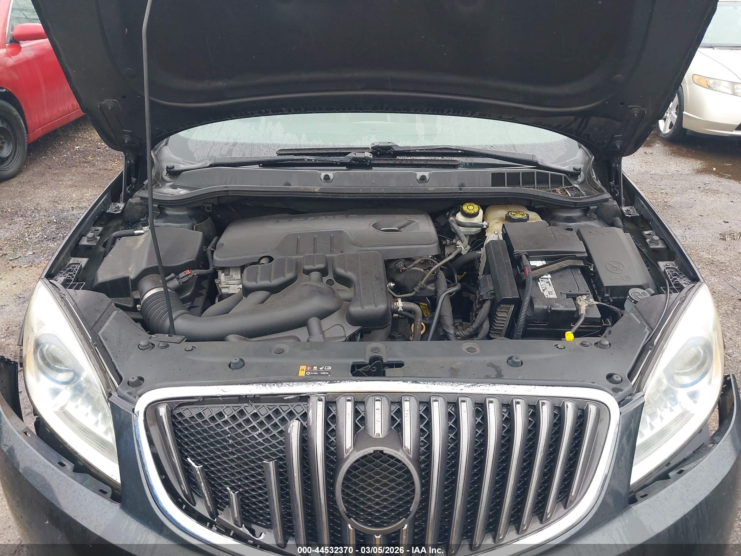 2015 Buick Verano   Серый vin: 1G4PP5SK6F4137947