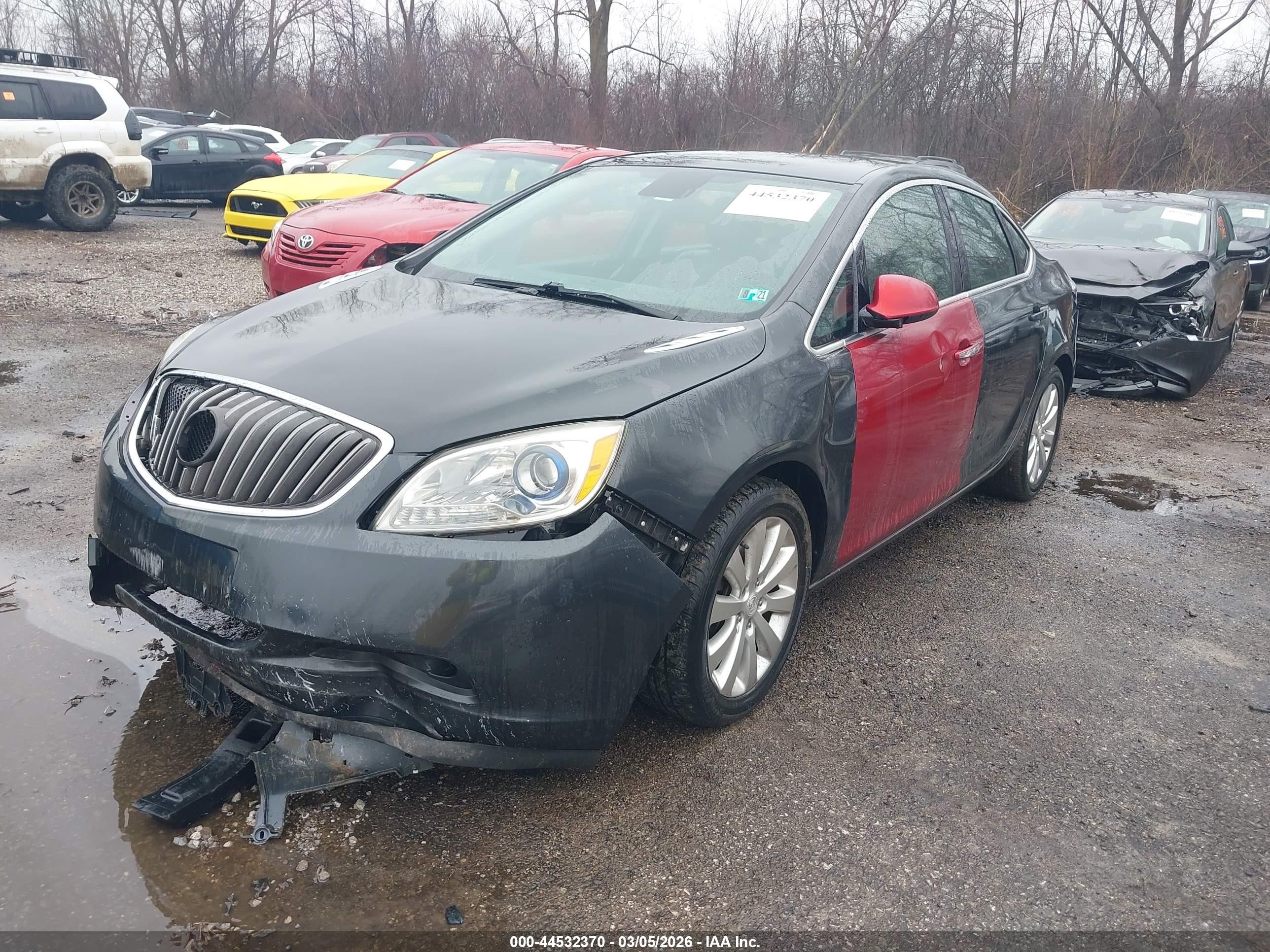 2015 Buick Verano   Серый vin: 1G4PP5SK6F4137947