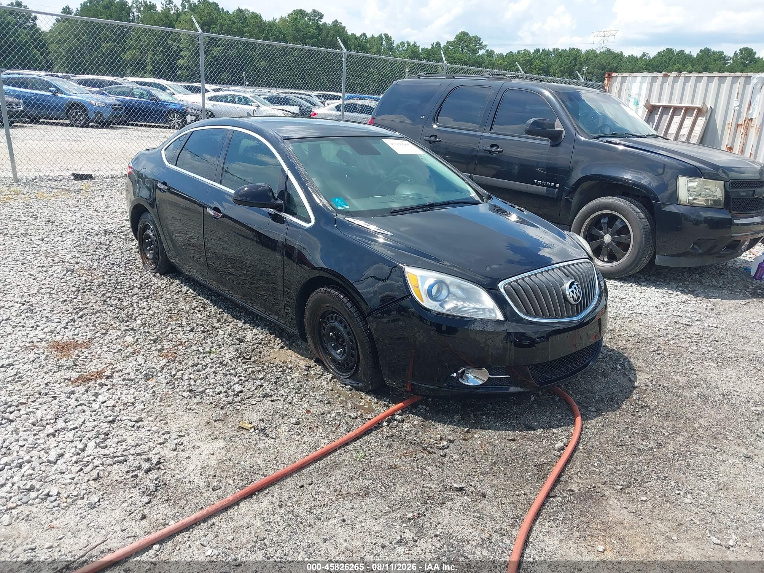 2012 Buick Verano   Black vin: 1G4PP5SK7C4157216