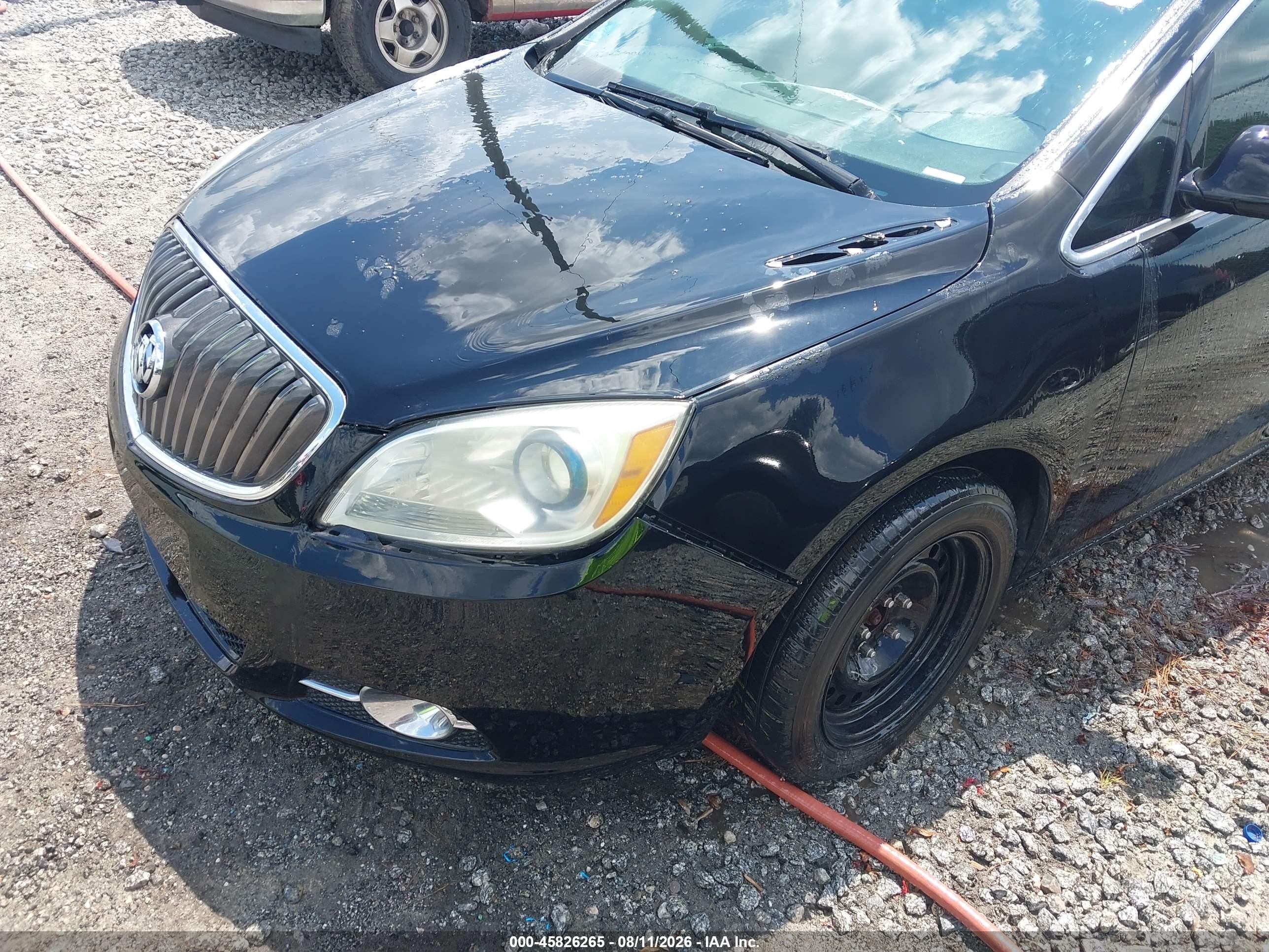 2012 Buick Verano   Black vin: 1G4PP5SK7C4157216