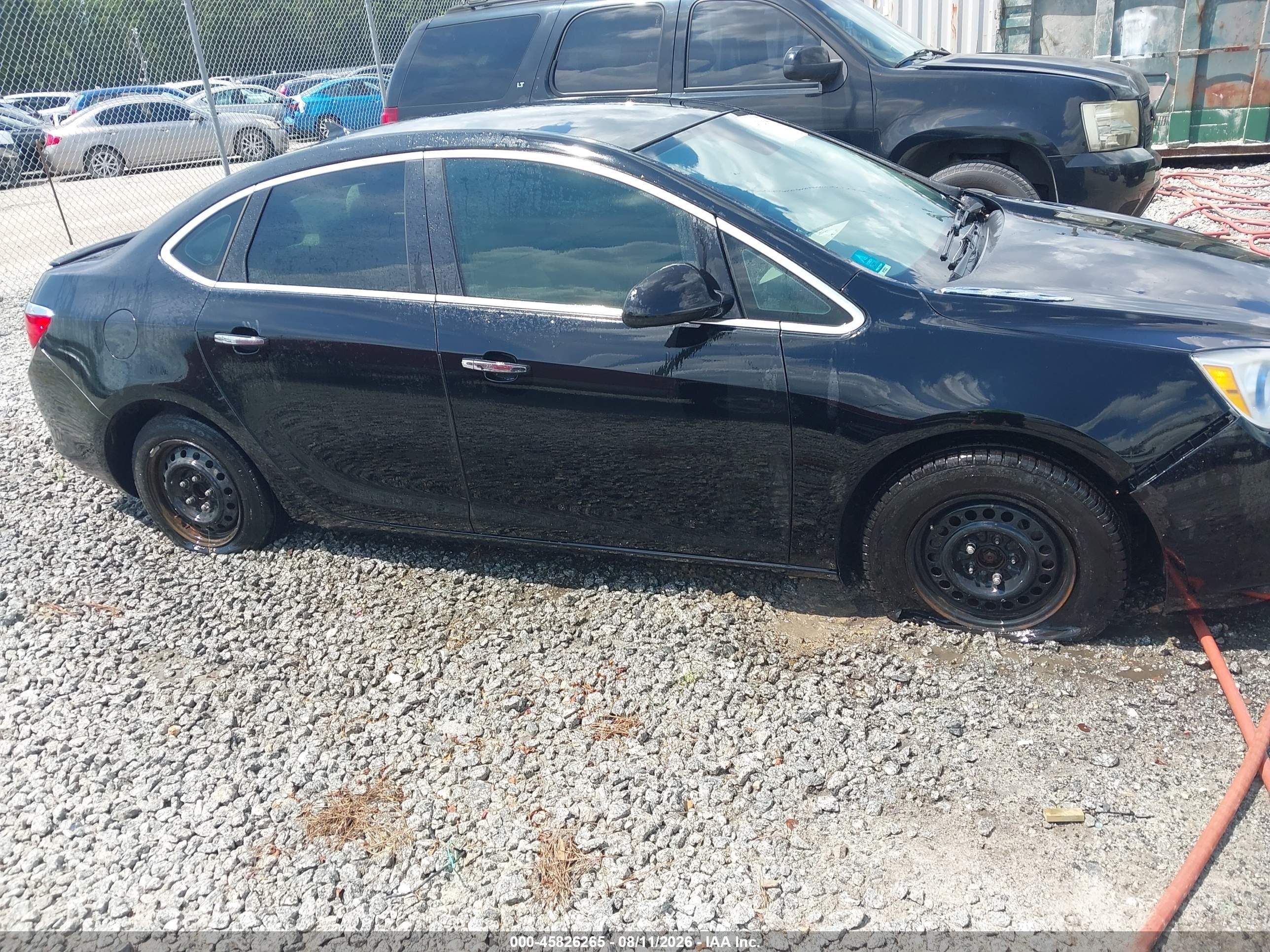 2012 Buick Verano   Black vin: 1G4PP5SK7C4157216