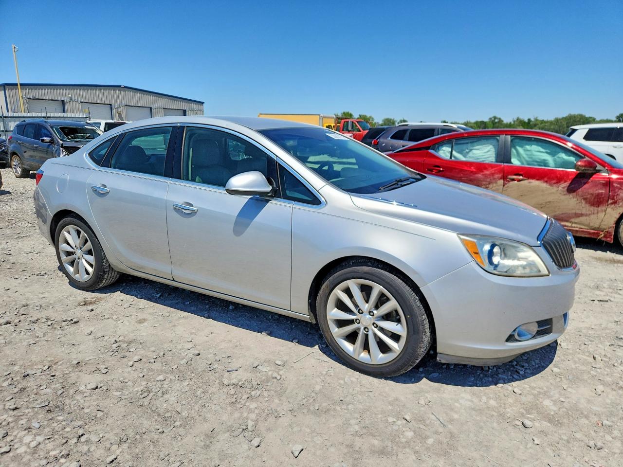 2012 Buick Verano Silver vin: 1G4PP5SK7C4188630
