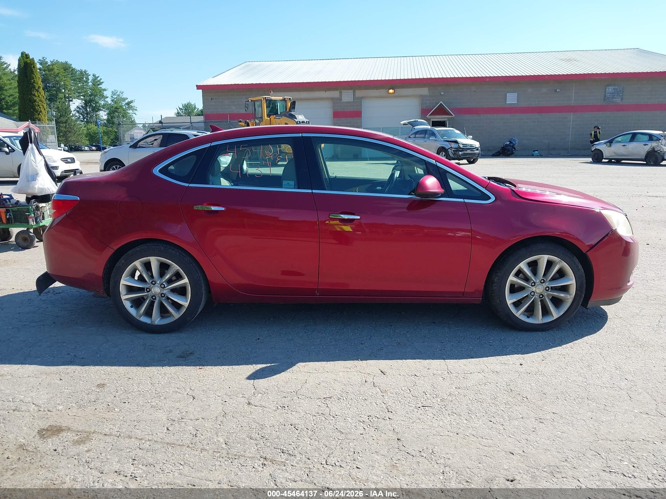 2013 Buick Verano   Maroon vin: 1G4PP5SK7D4228318
