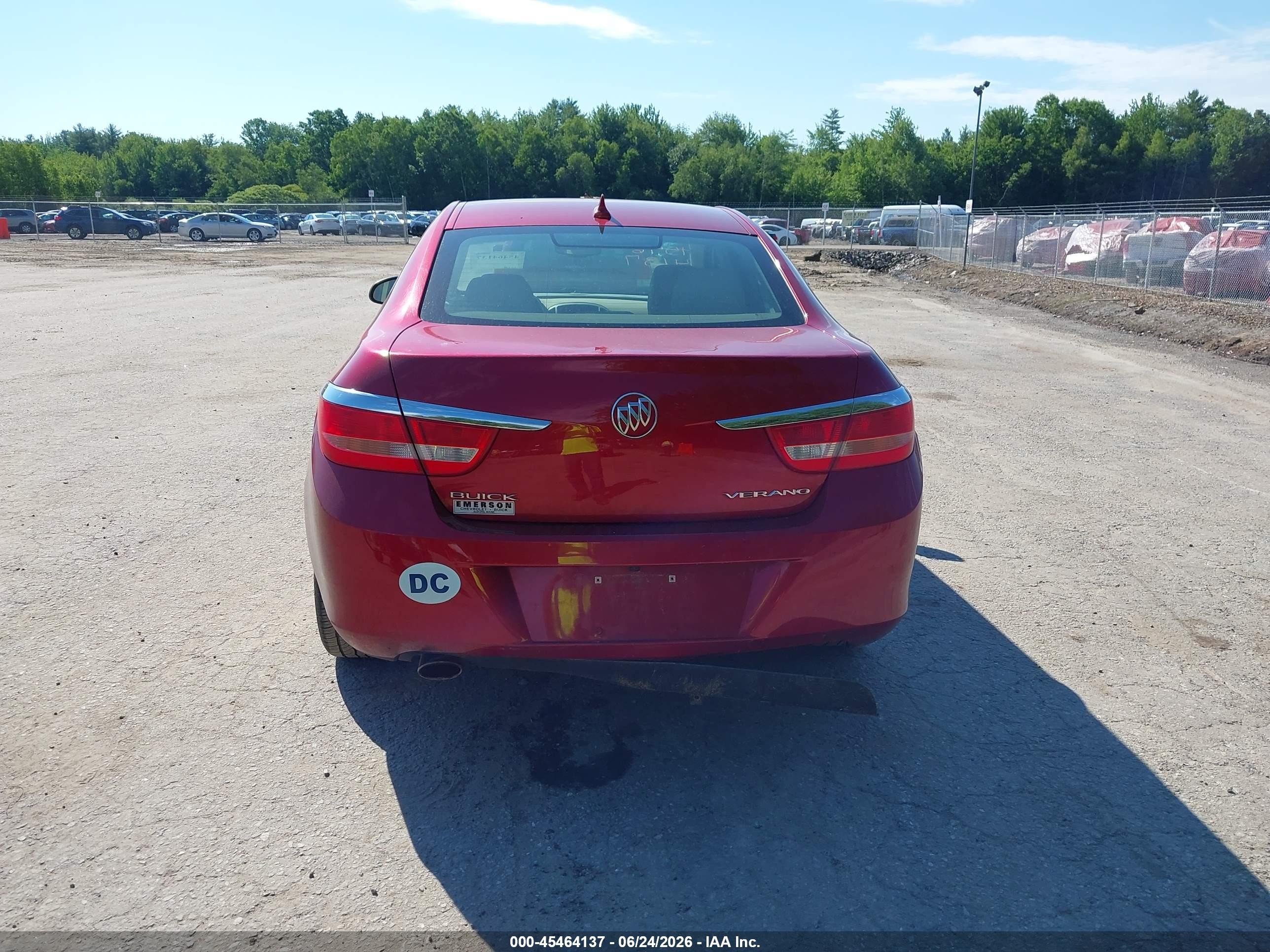 2013 Buick Verano   Maroon vin: 1G4PP5SK7D4228318