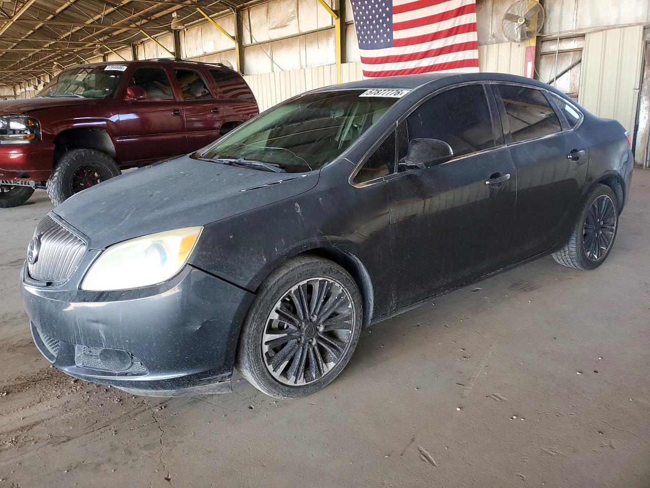 2014 Buick Verano Charcoal vin: 1G4PP5SK7E4157736