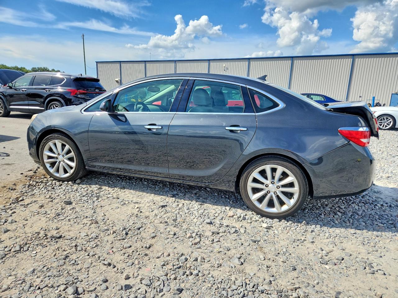 2014 Buick Verano Gray vin: 1G4PP5SK7E4167375