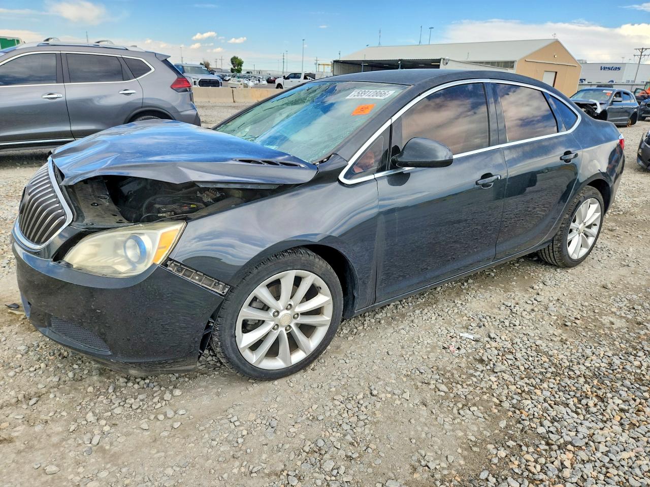 2015 Buick Verano Charcoal vin: 1G4PP5SK7F4107355