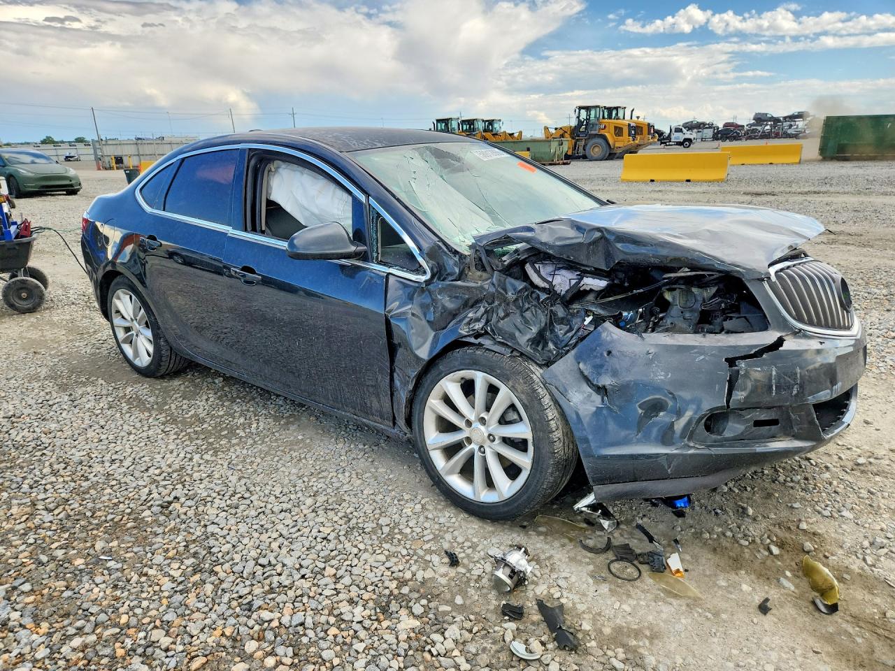 2015 Buick Verano Charcoal vin: 1G4PP5SK7F4107355