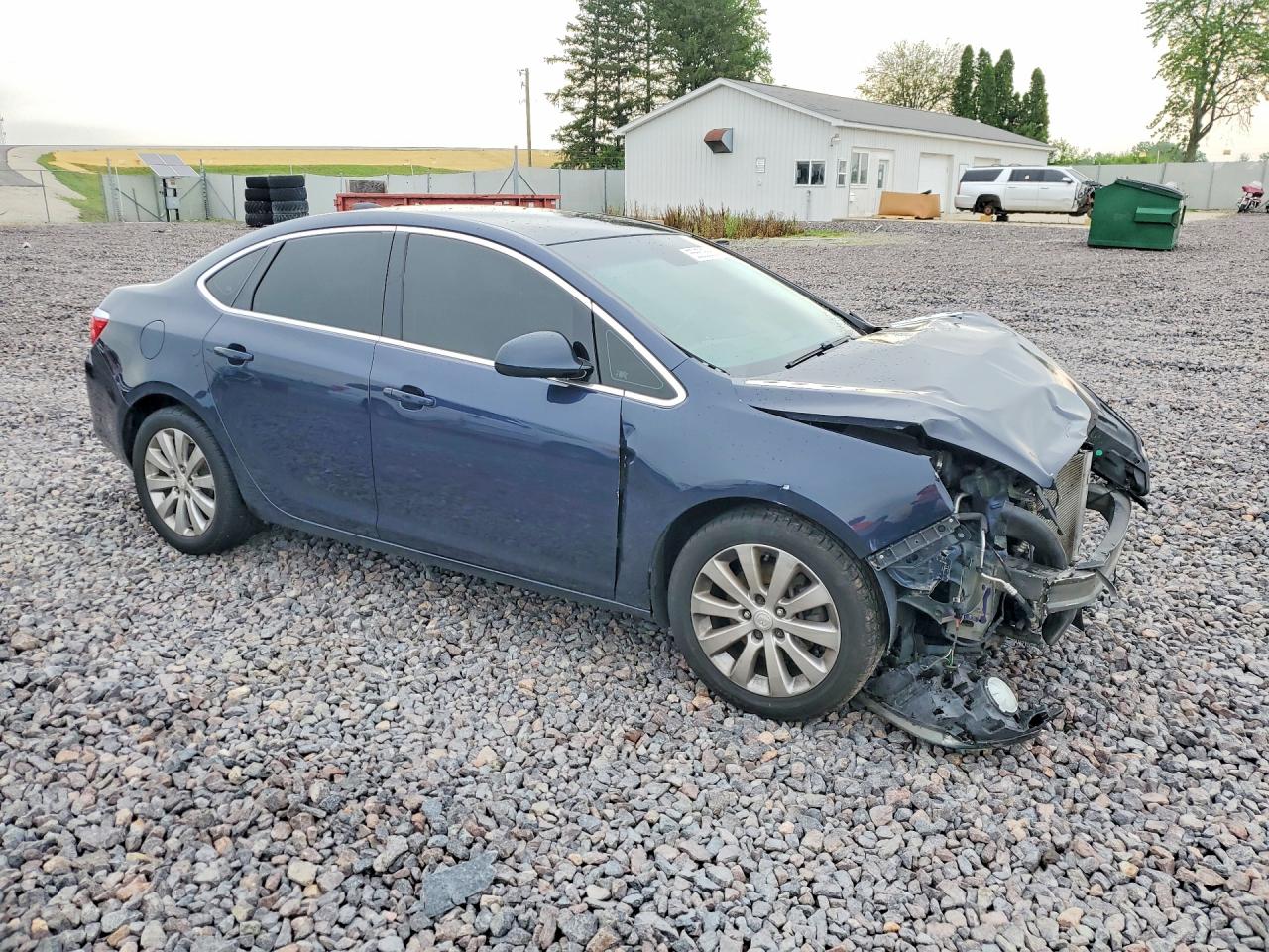 2015 Buick Verano Blue vin: 1G4PP5SK7F4132076
