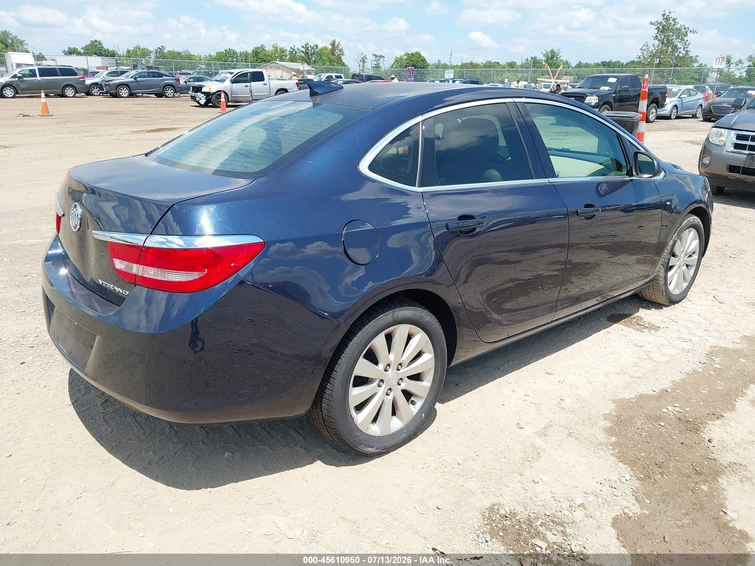 2015 Buick Verano   Dark Blue vin: 1G4PP5SK7F4214714