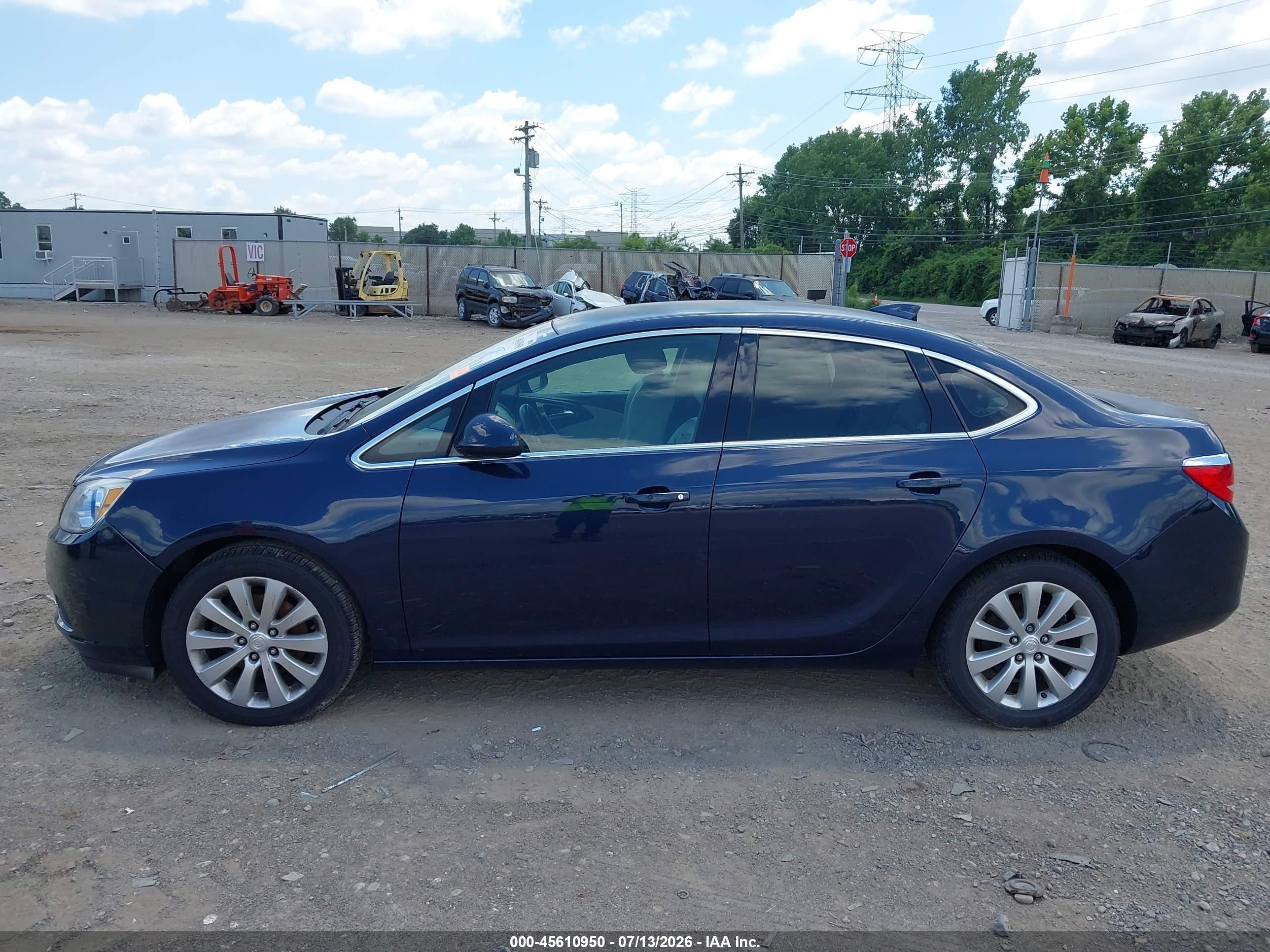 2015 Buick Verano   Dark Blue vin: 1G4PP5SK7F4214714