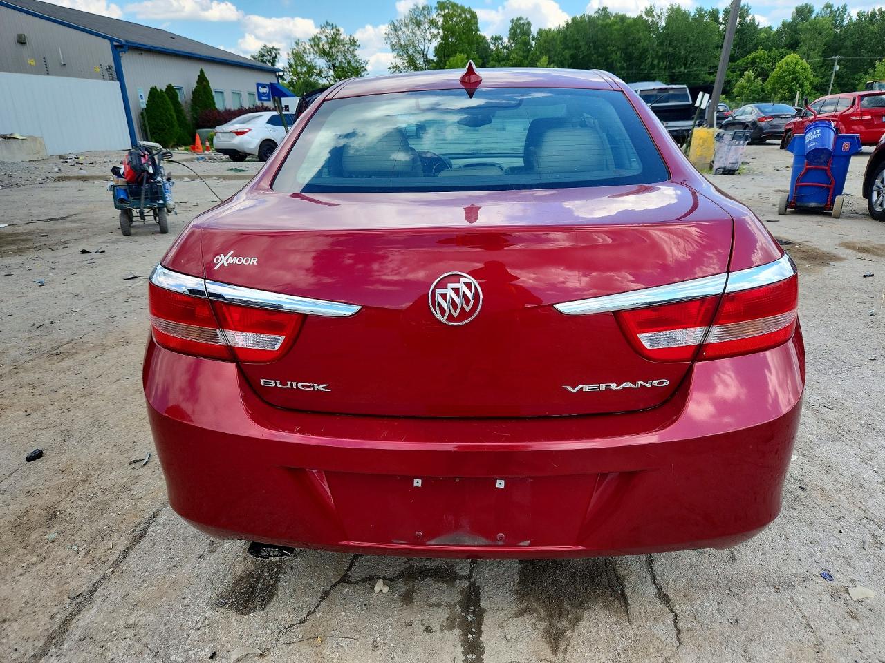 2015 Buick Verano Red vin: 1G4PP5SK7F4216480