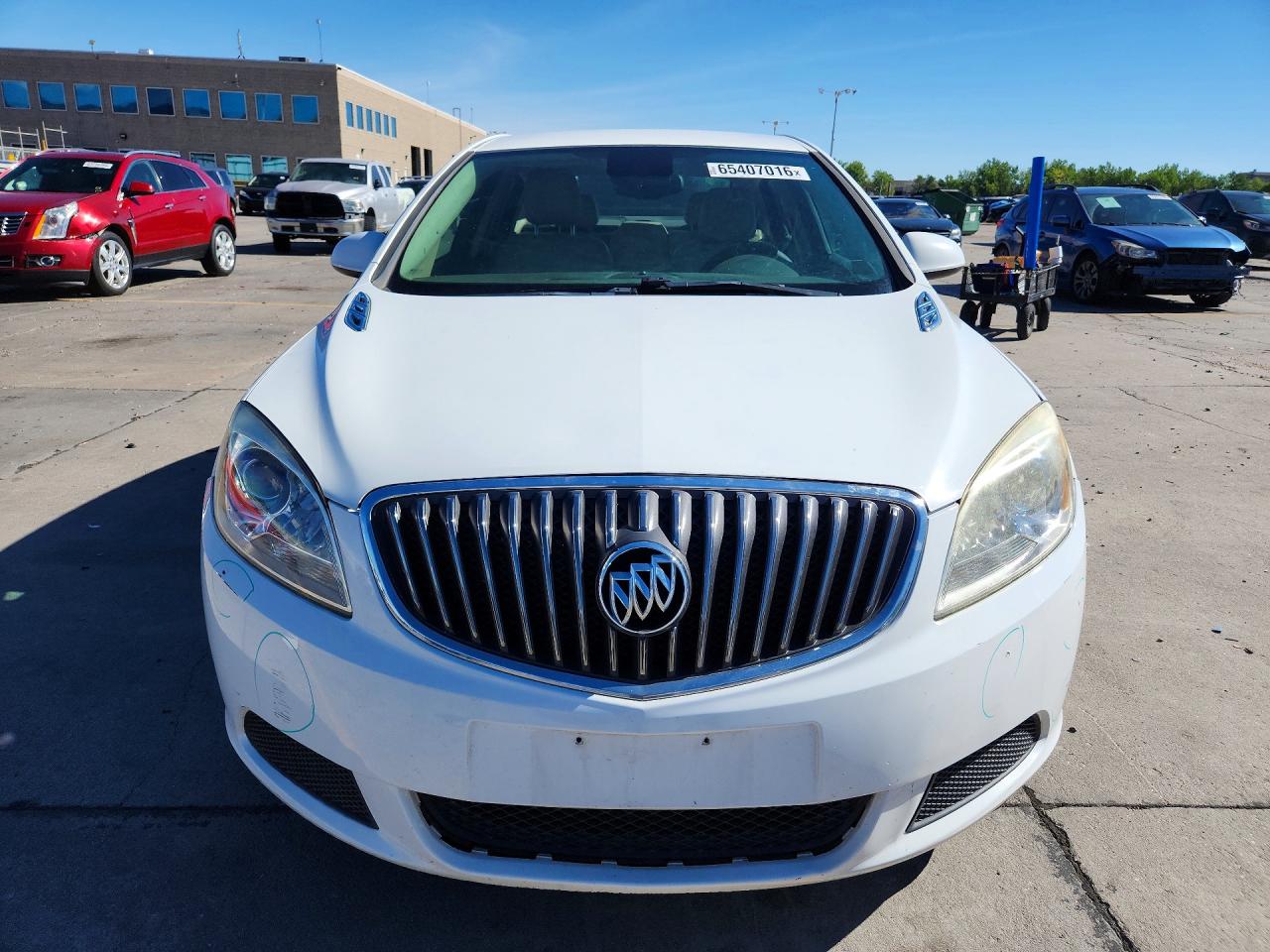 2015 Buick Verano White vin: 1G4PP5SK7F4217533