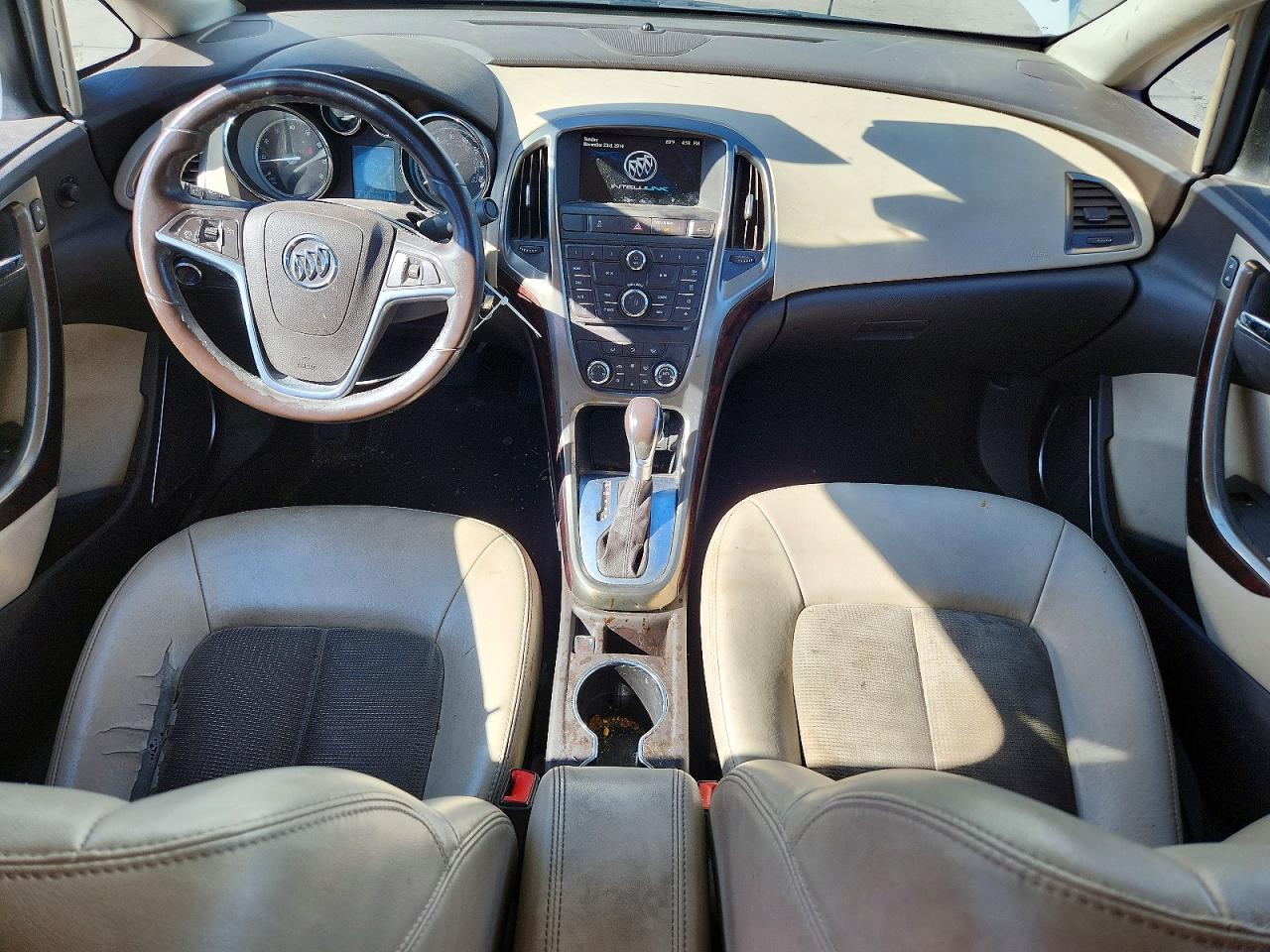 2015 Buick Verano White vin: 1G4PP5SK7F4217533